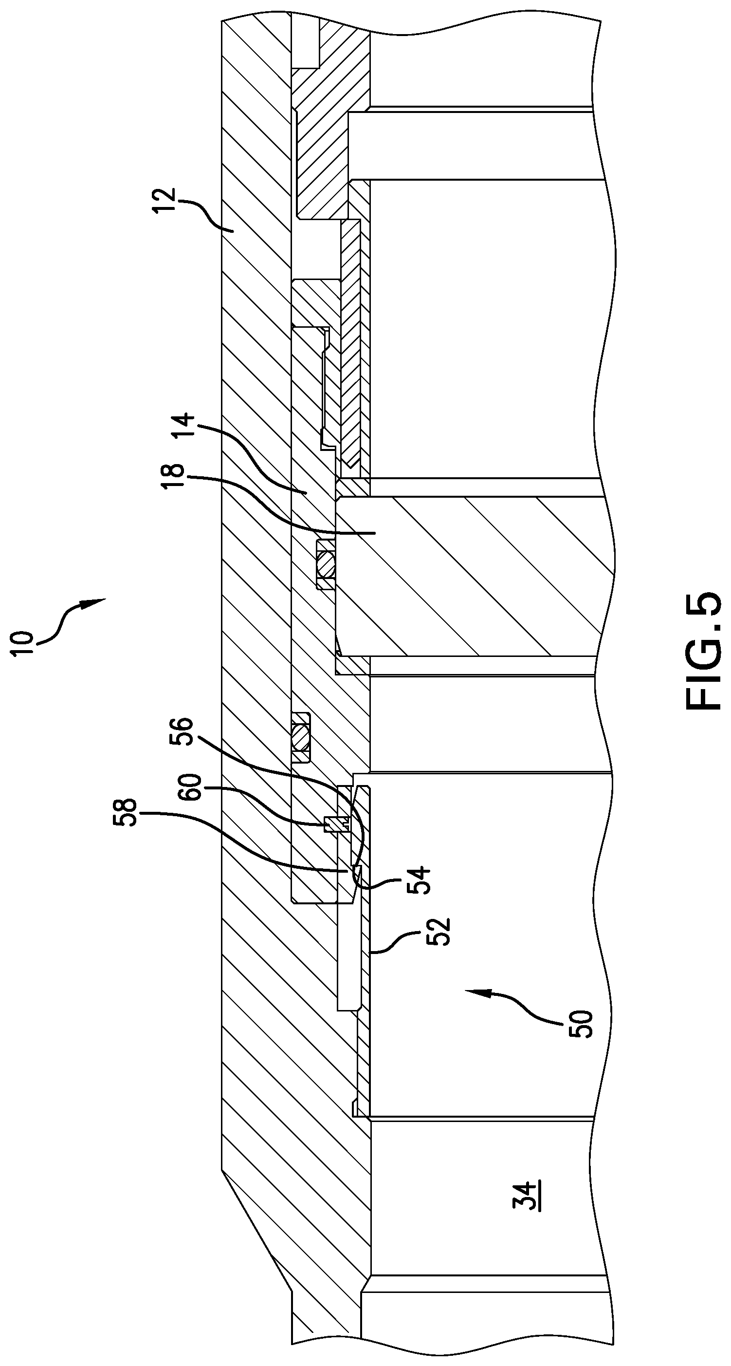 Patent US12134945 Figure 5 – Frangible disk sub, method and system