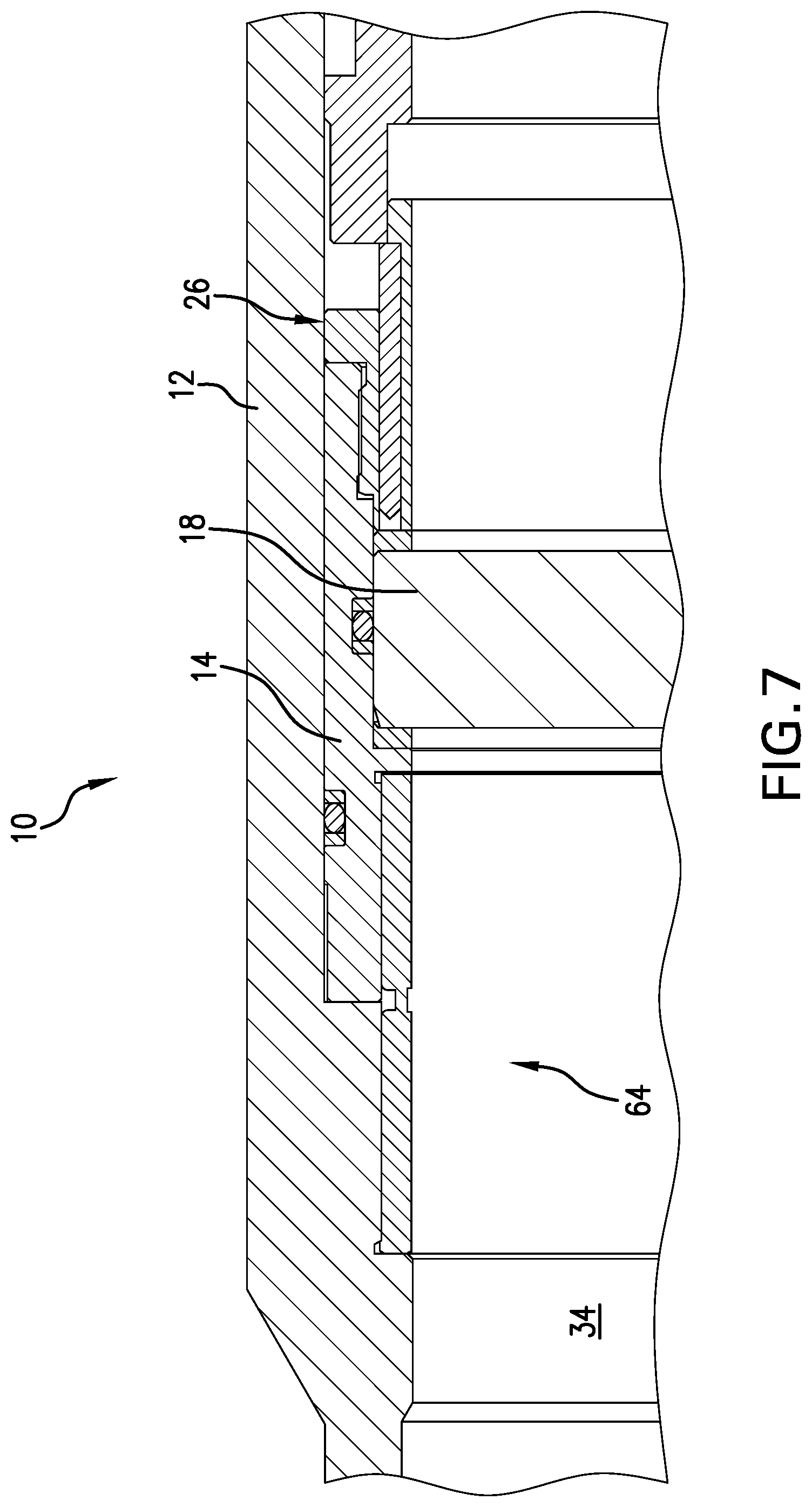 Patent US12134945 Figure 7 – Frangible disk sub, method and system