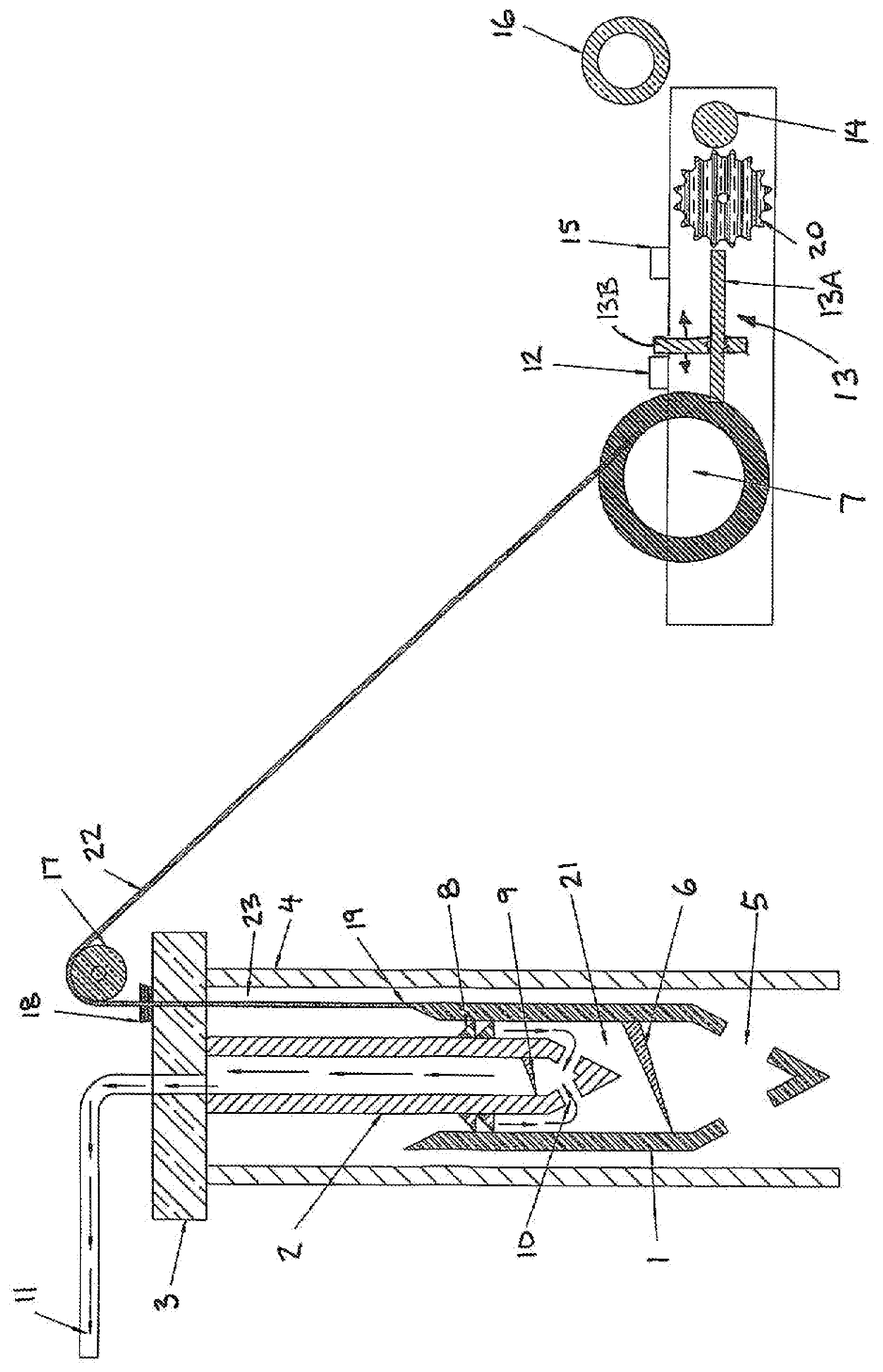 Patent US12134946 Figure 1 – Wellbore production method and system using bailer