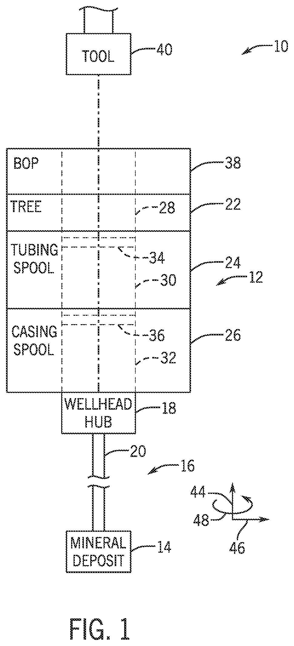 Patent US12134948 Figure 1 – Hanger systems and methods
