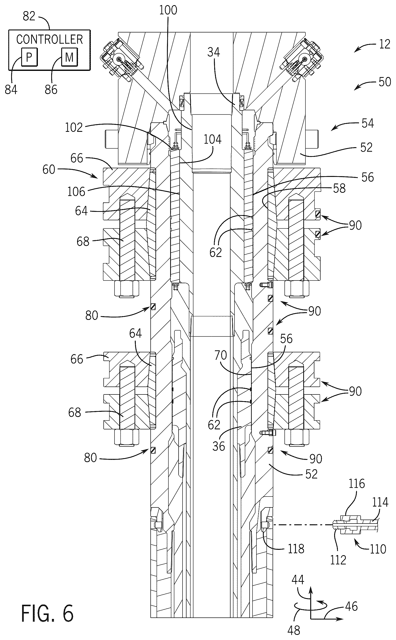 Patent US12134948 Figure 5 – Hanger systems and methods