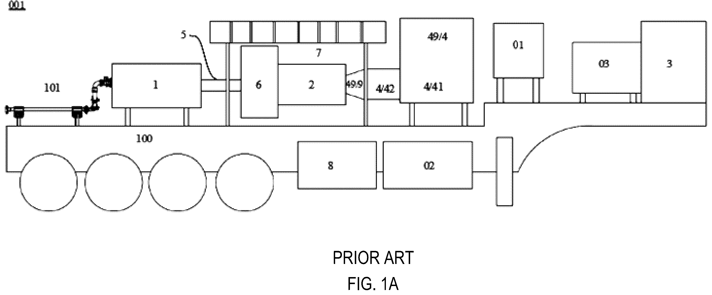Patent US12134963 Figure 1 – Fracturing apparatus and fracturing system