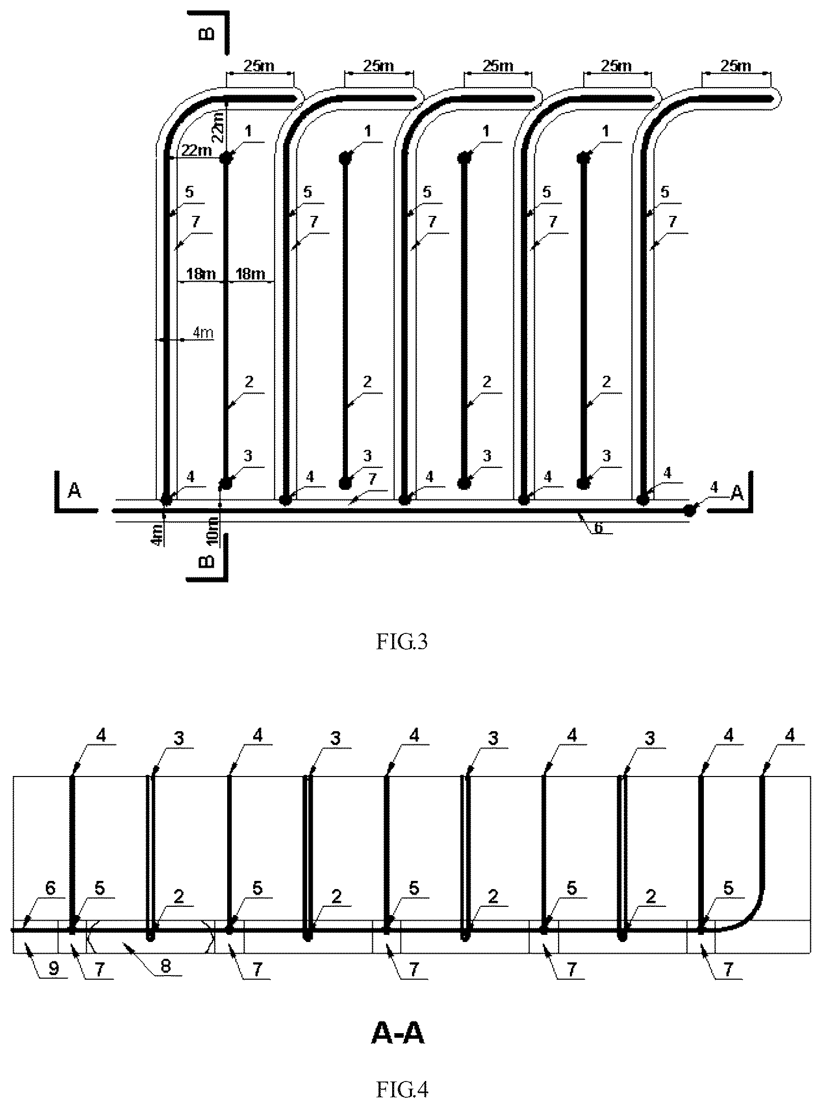 Patent US12134966 Figure 2 – Underground gasifier pre-control structure, gasifier and gasification method