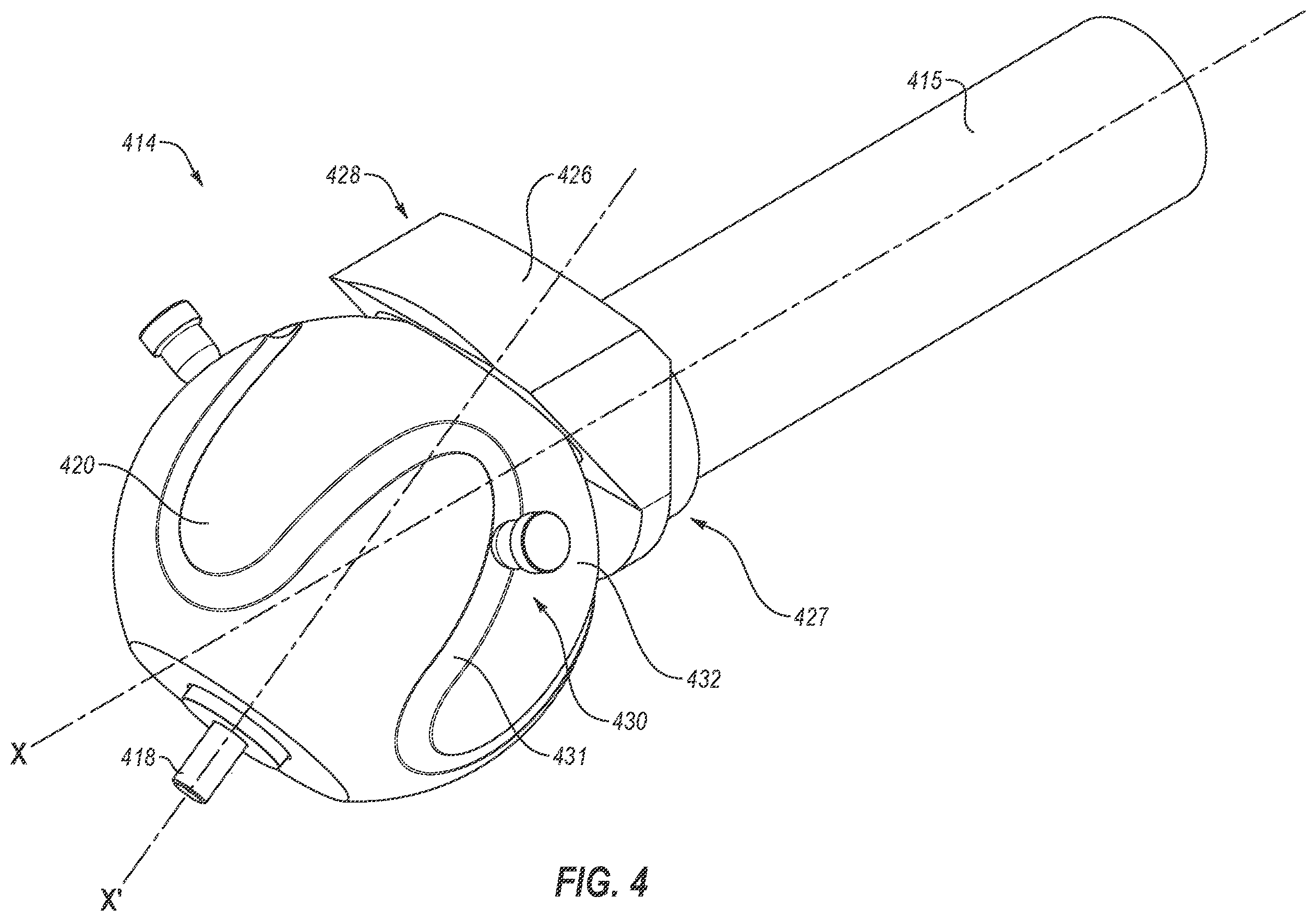 Patent US12134967 Figure 4 – Park position for a survey tool
