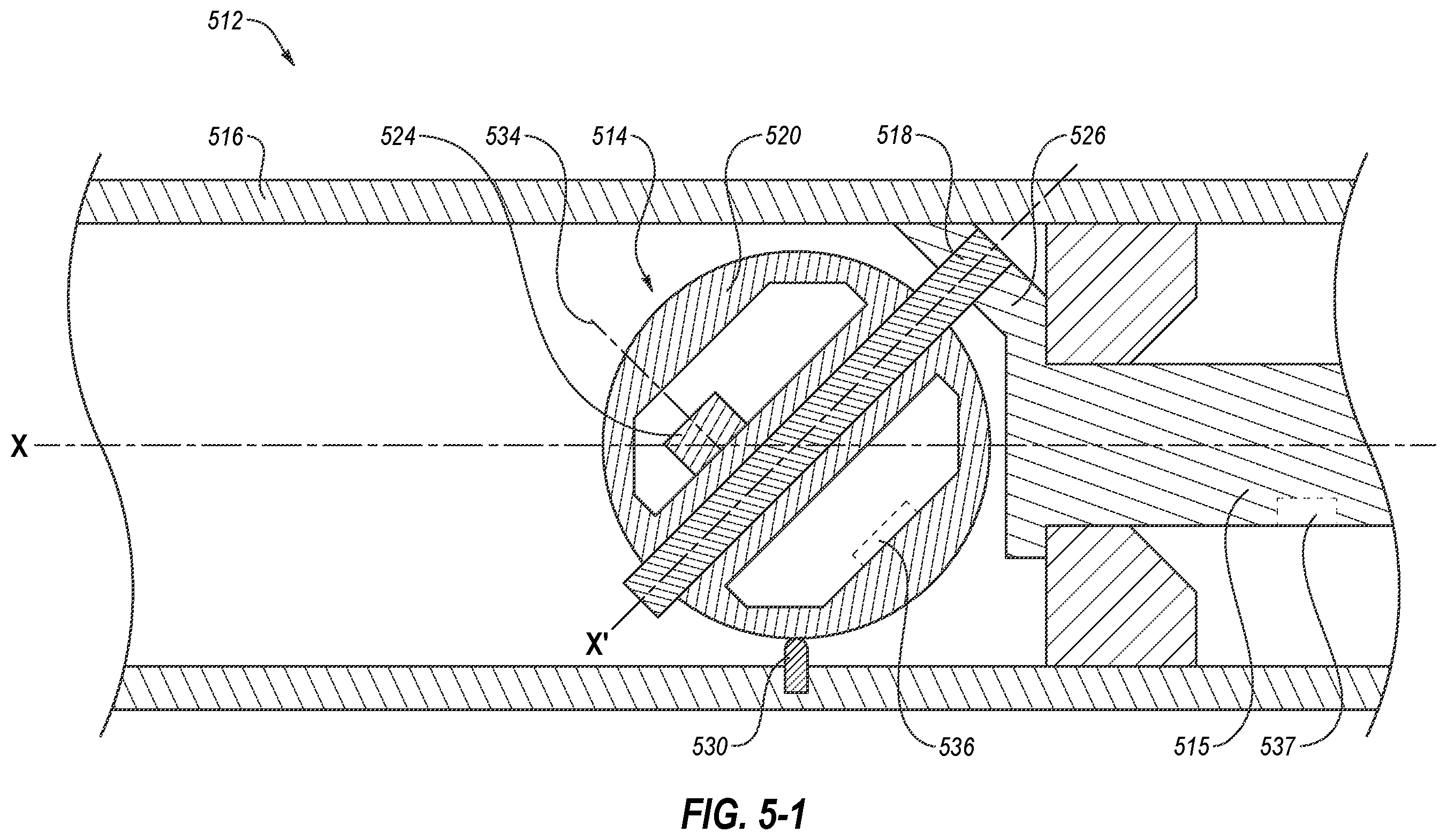 Patent US12134967 Figure 5 – Park position for a survey tool
