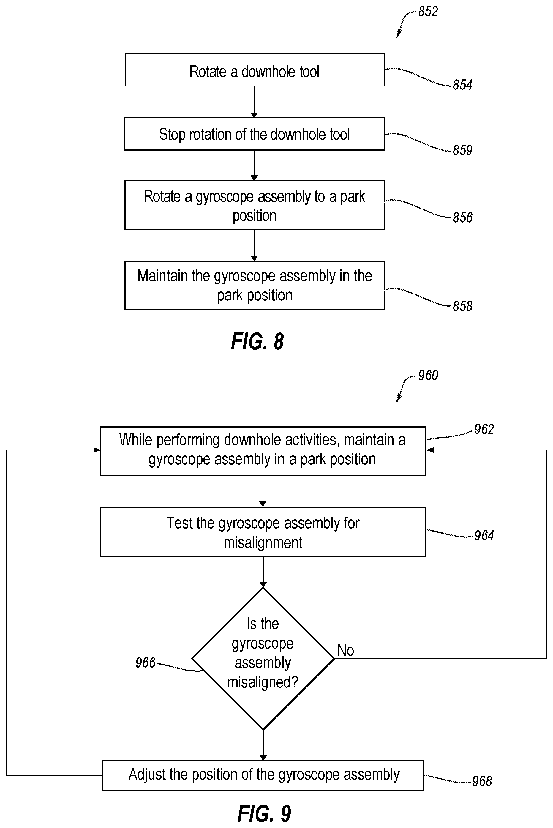 Patent US12134967 Figure 10 – Park position for a survey tool