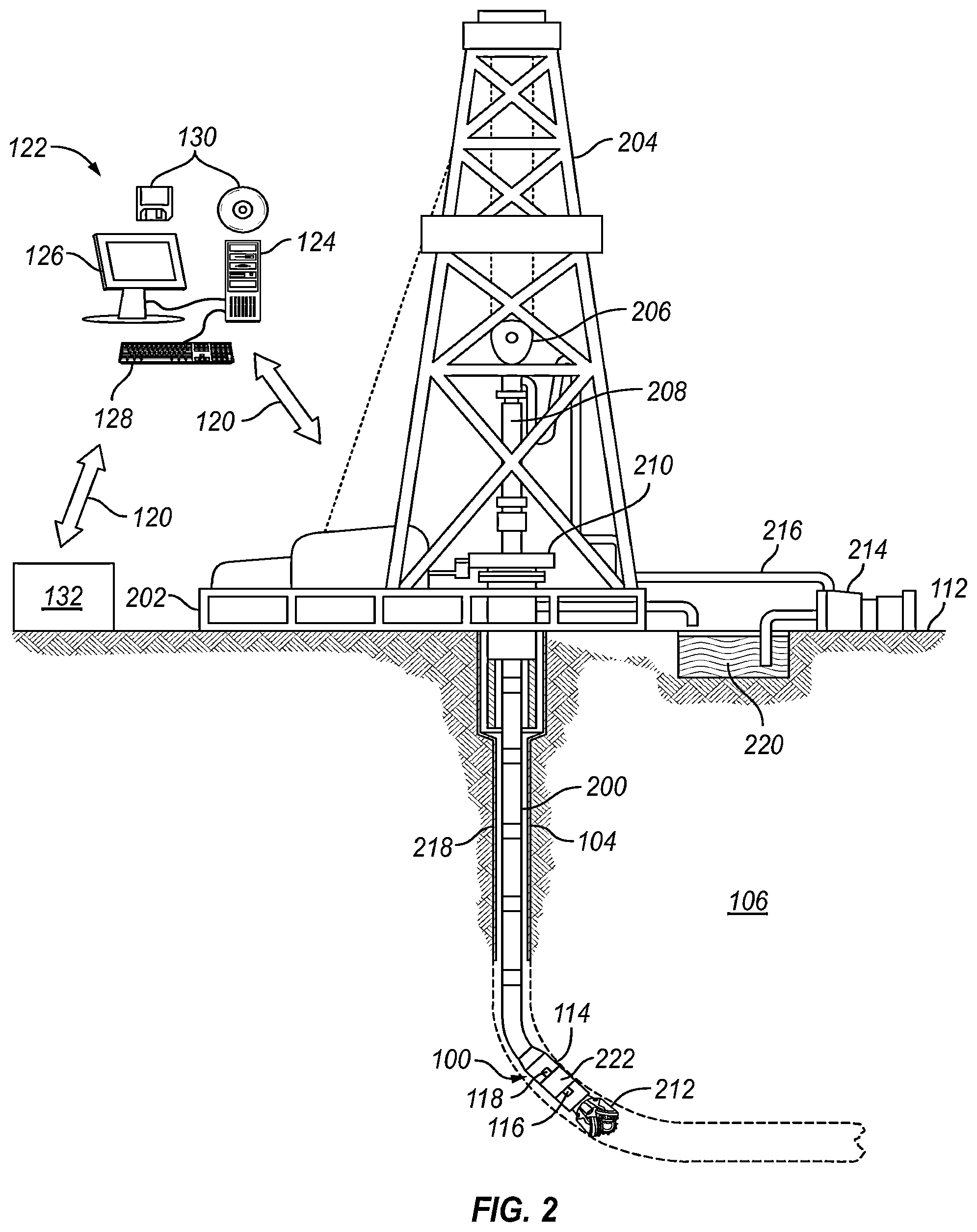 Patent US12134968 Figure 2 – Inorganic scale detection or scaling potential downhole