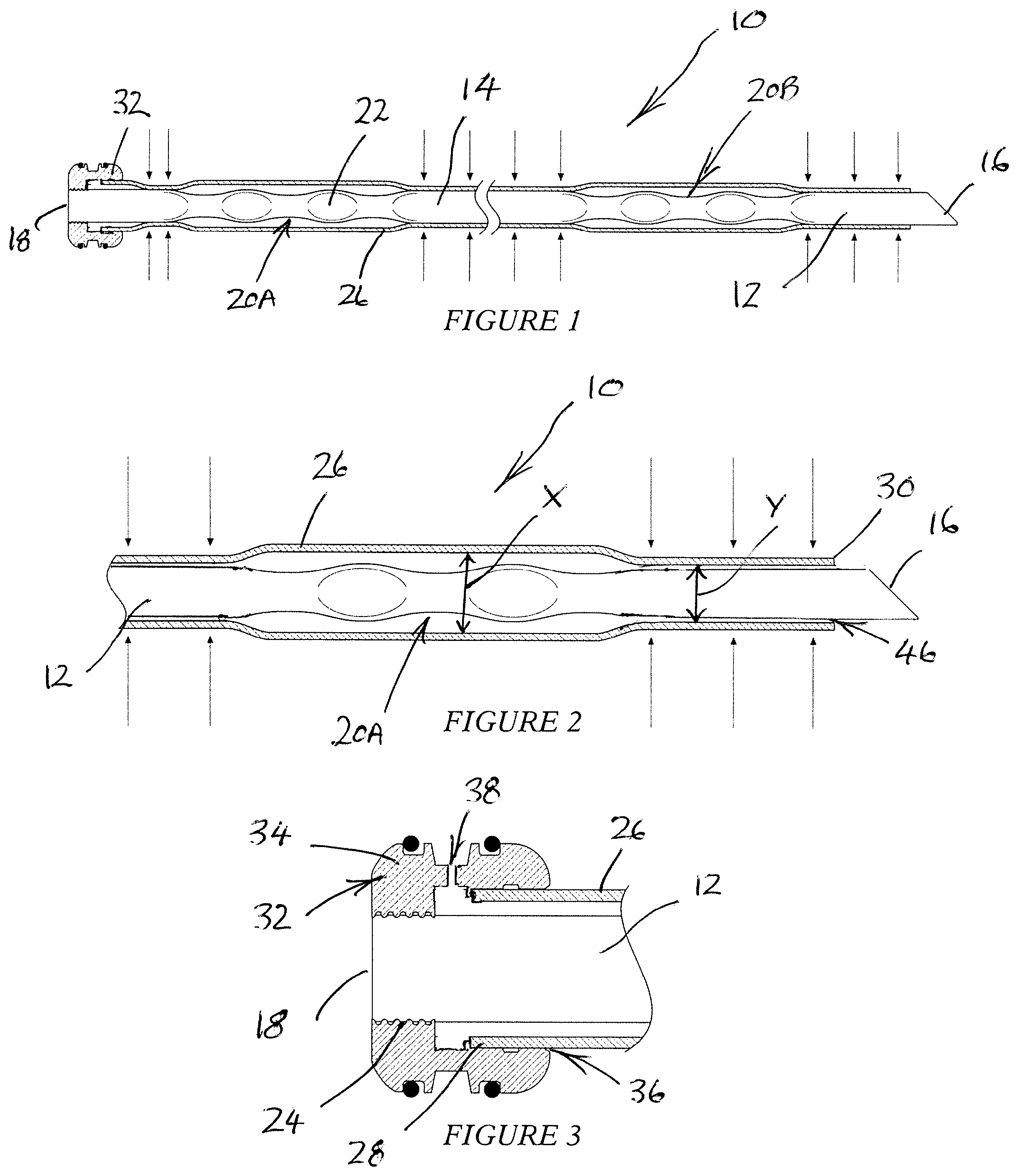 Patent US12134969 Figure 1 – Adhesively anchored rock bolt assembly