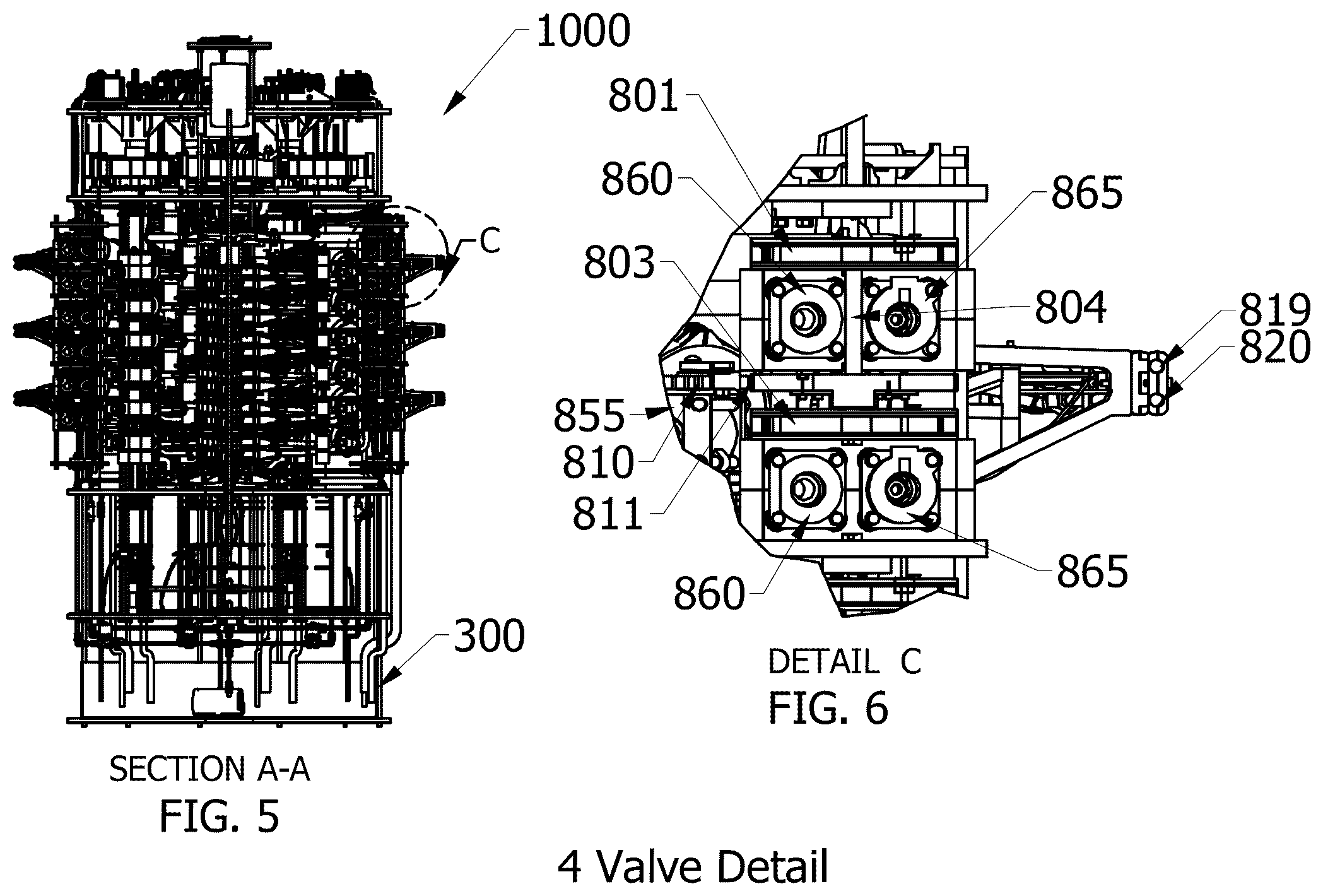 Patent US12134970 Figure 4 – Electromagnetic turbine and fluid recirculation system
