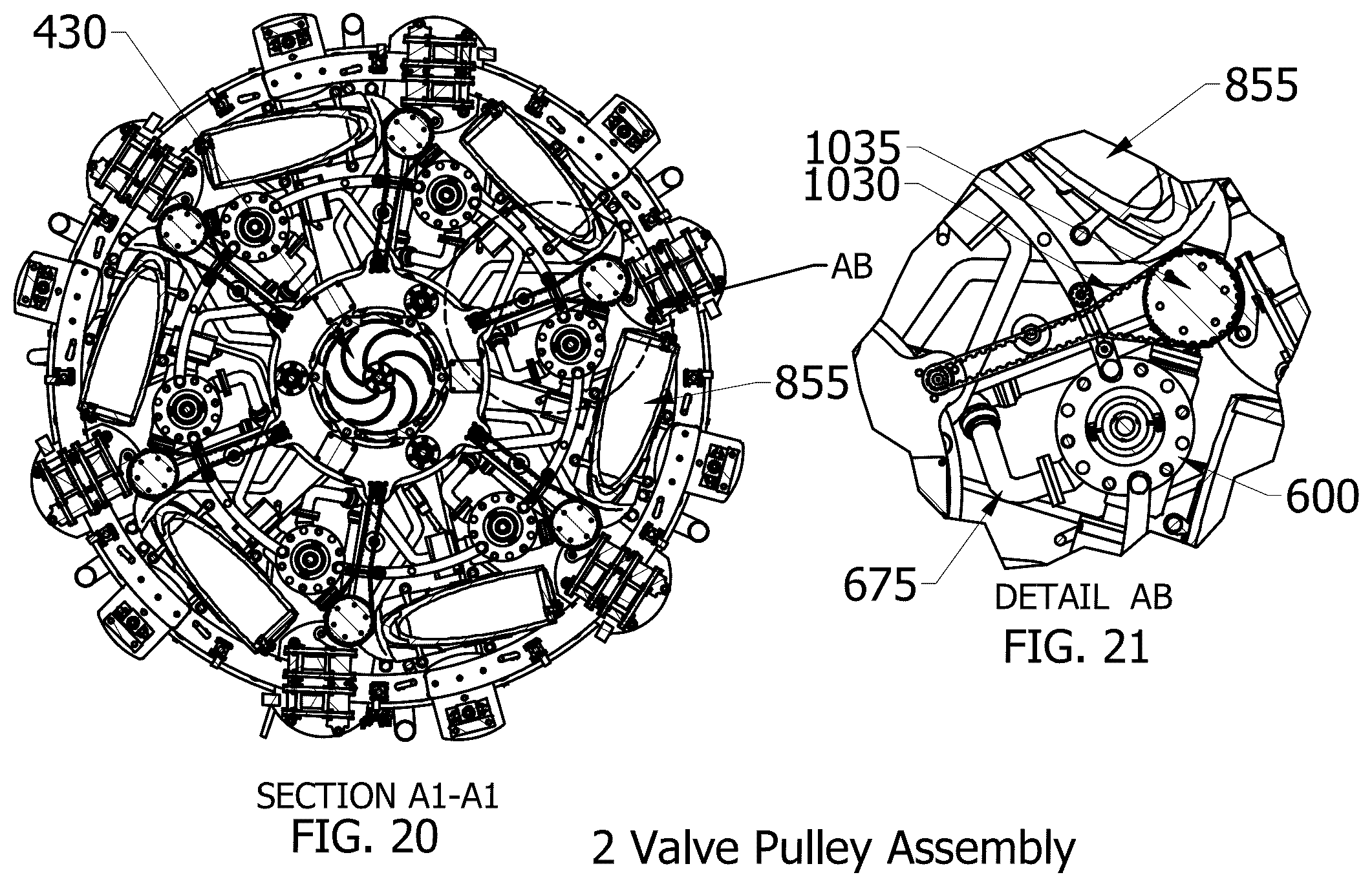 Patent US12134970 Figure 12 – Electromagnetic turbine and fluid recirculation system