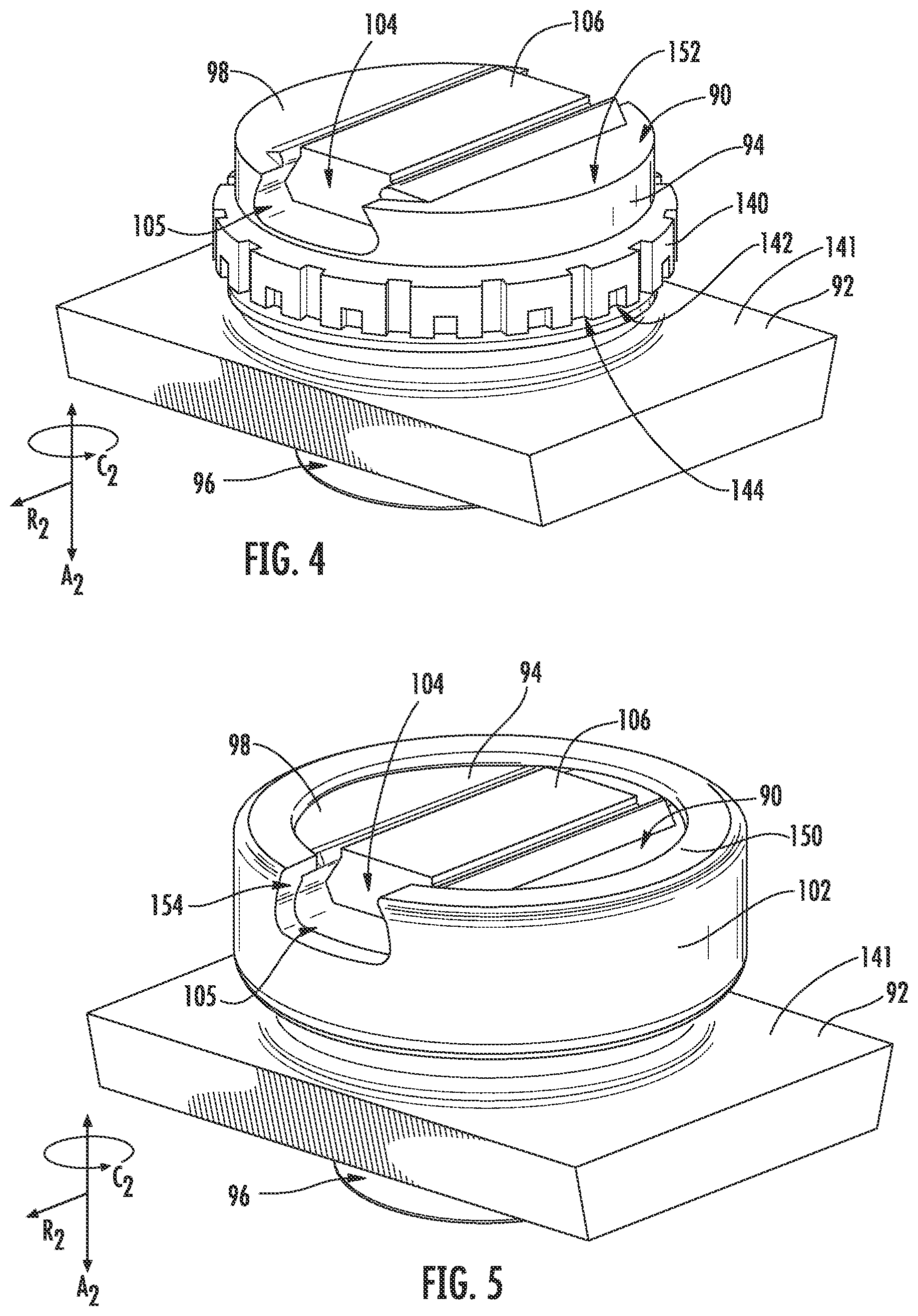 Patent US12134971 Figure 4 – Trunnion retention for a turbine engine