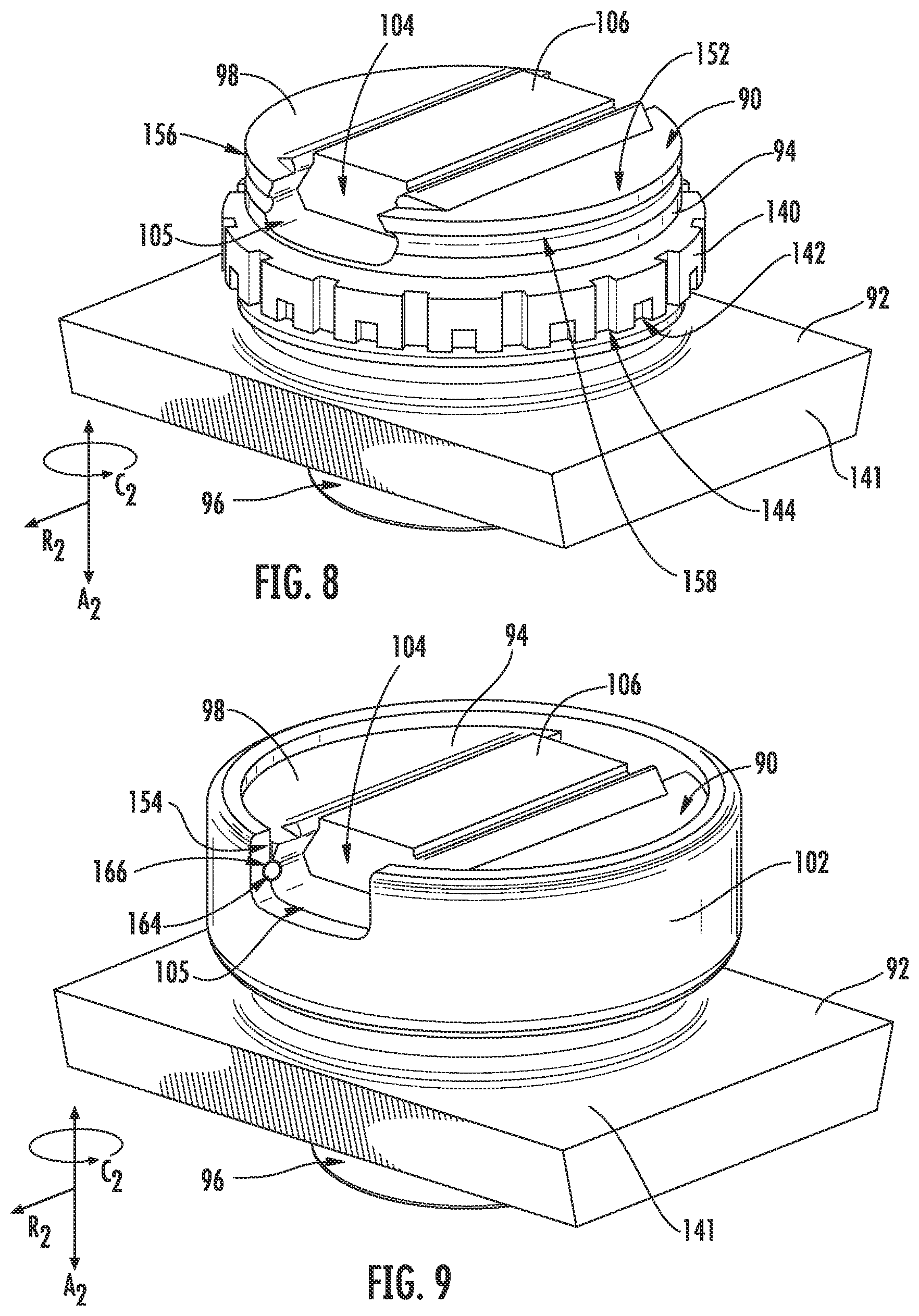 Patent US12134971 Figure 6 – Trunnion retention for a turbine engine