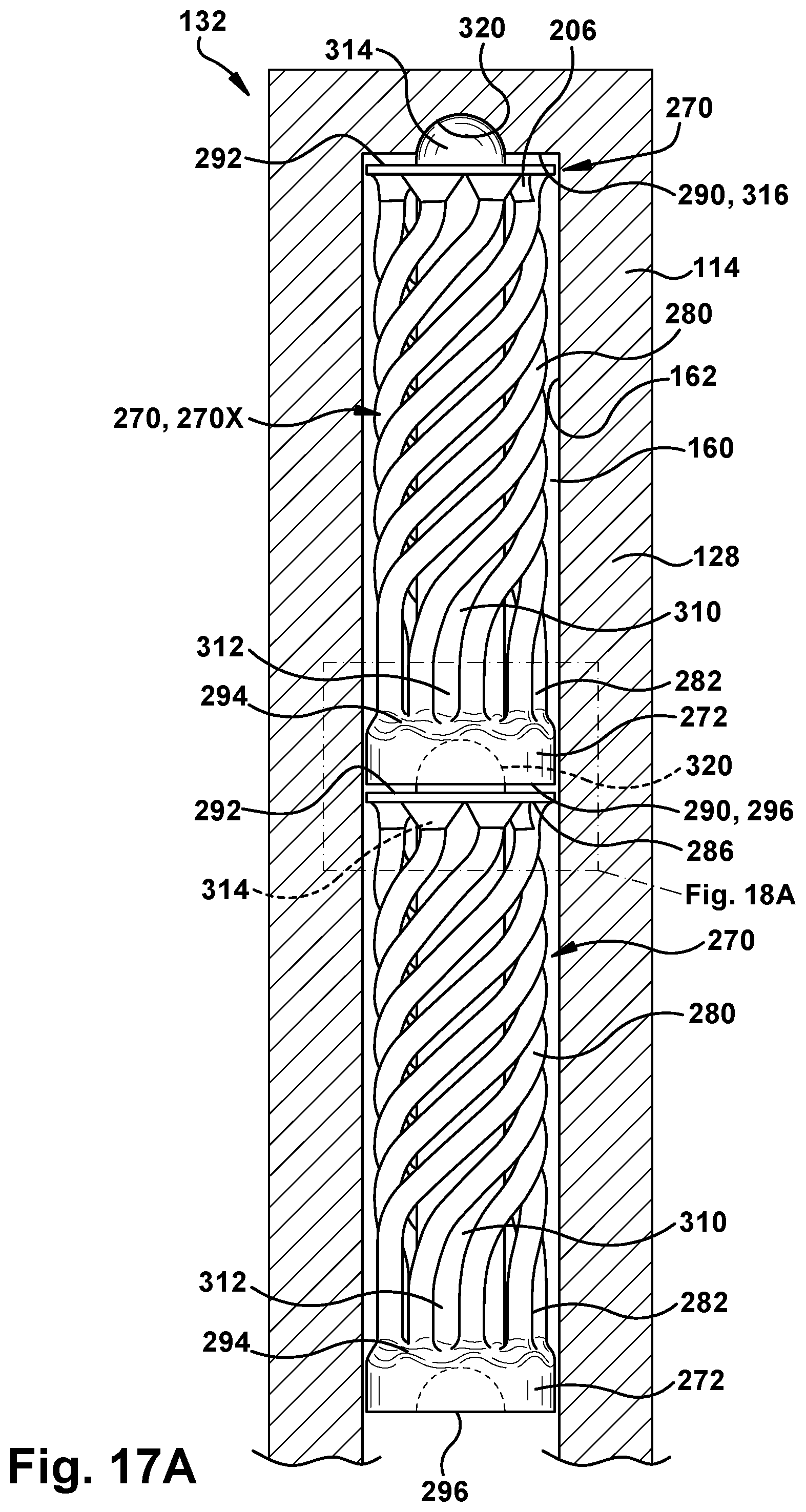 Patent US12134972 Figure 15 – Damper element with spring-suspended bearing member for vibration dampening system for turbine blade