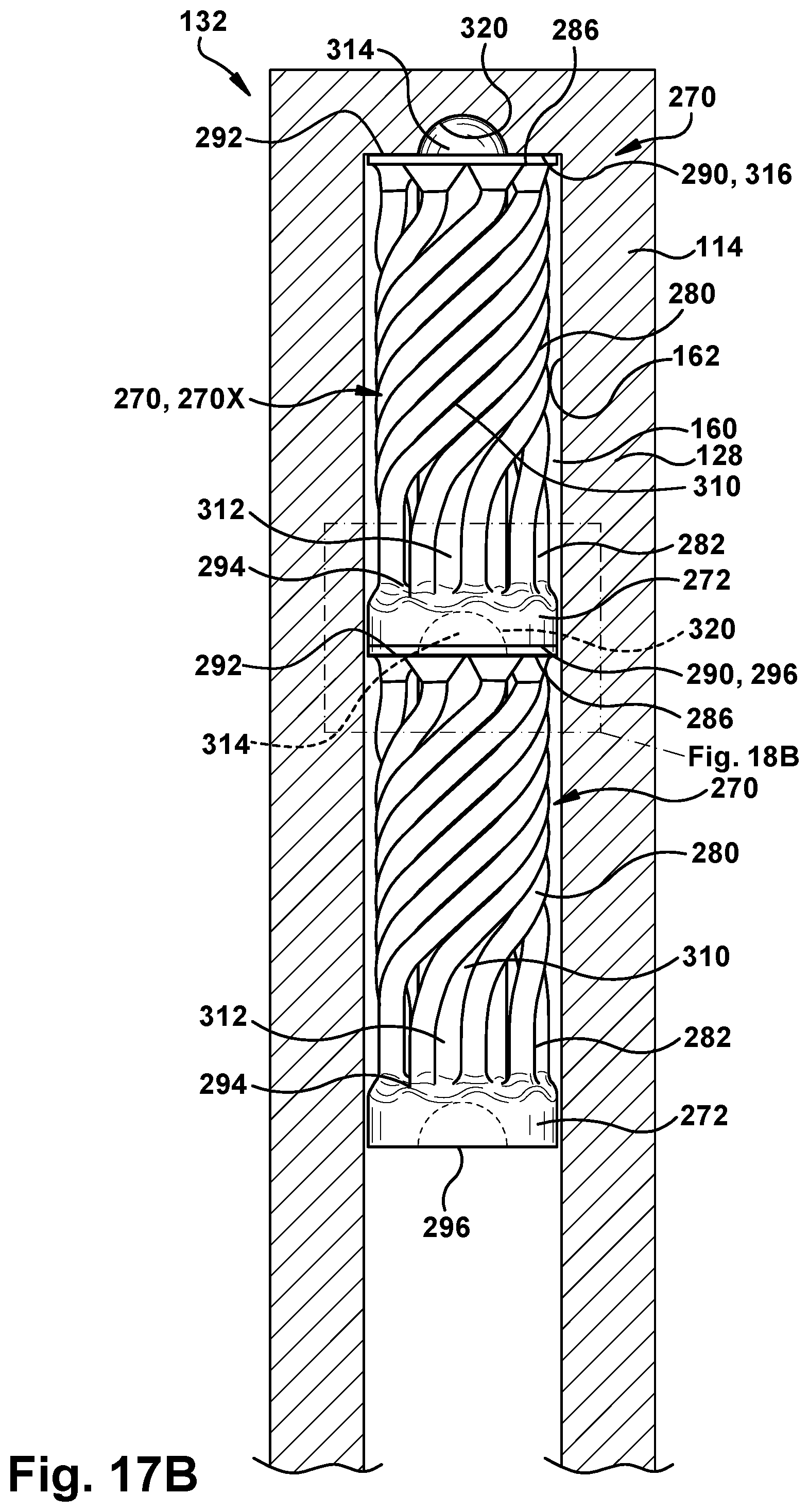 Patent US12134972 Figure 16 – Damper element with spring-suspended bearing member for vibration dampening system for turbine blade