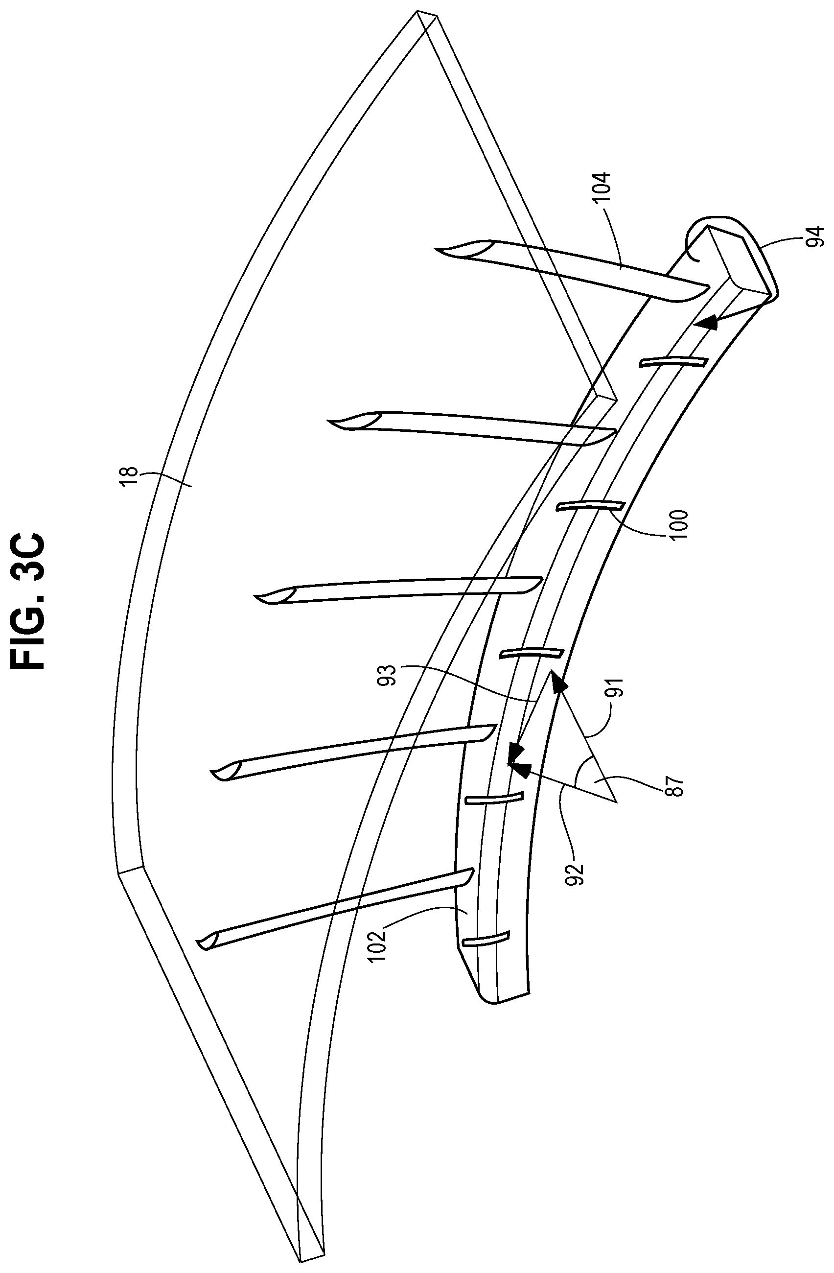 Patent US12134974 Figure 5 – Core air leakage redirection structures for aircraft engines