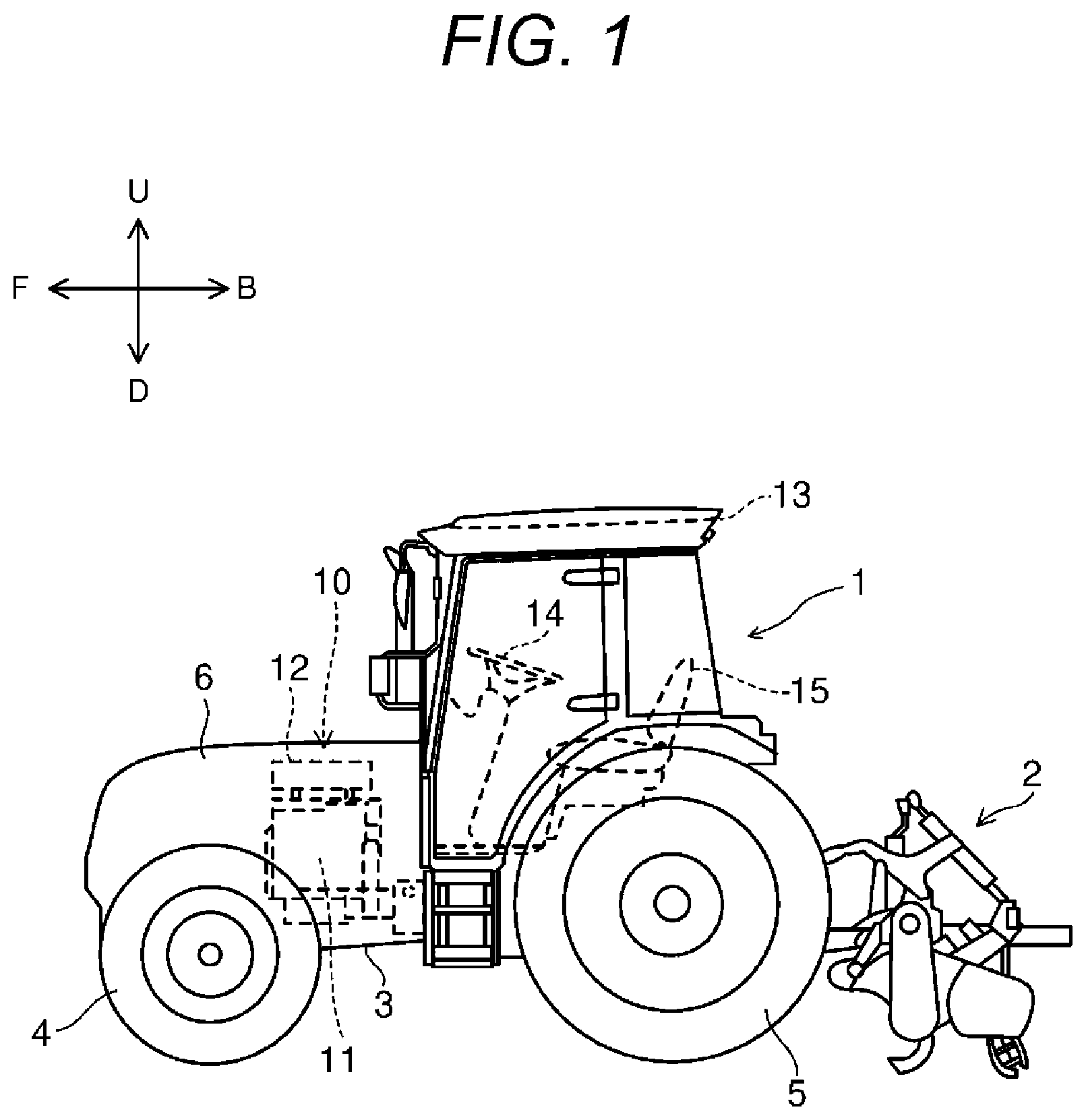 Patent US12134978 Figure 1 – Aftertreatment device and engine