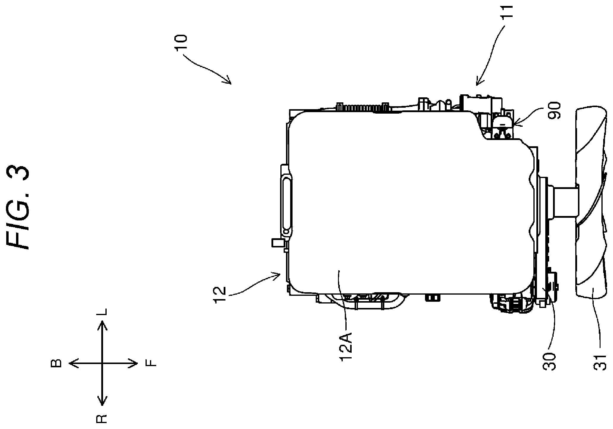 Patent US12134978 Figure 3 – Aftertreatment device and engine