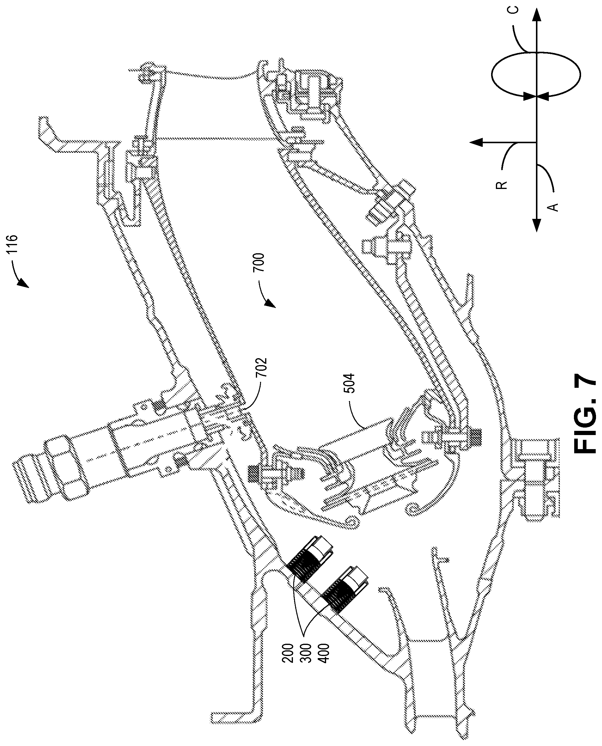 Patent US12134986 Figure 7 – Acoustic damping device