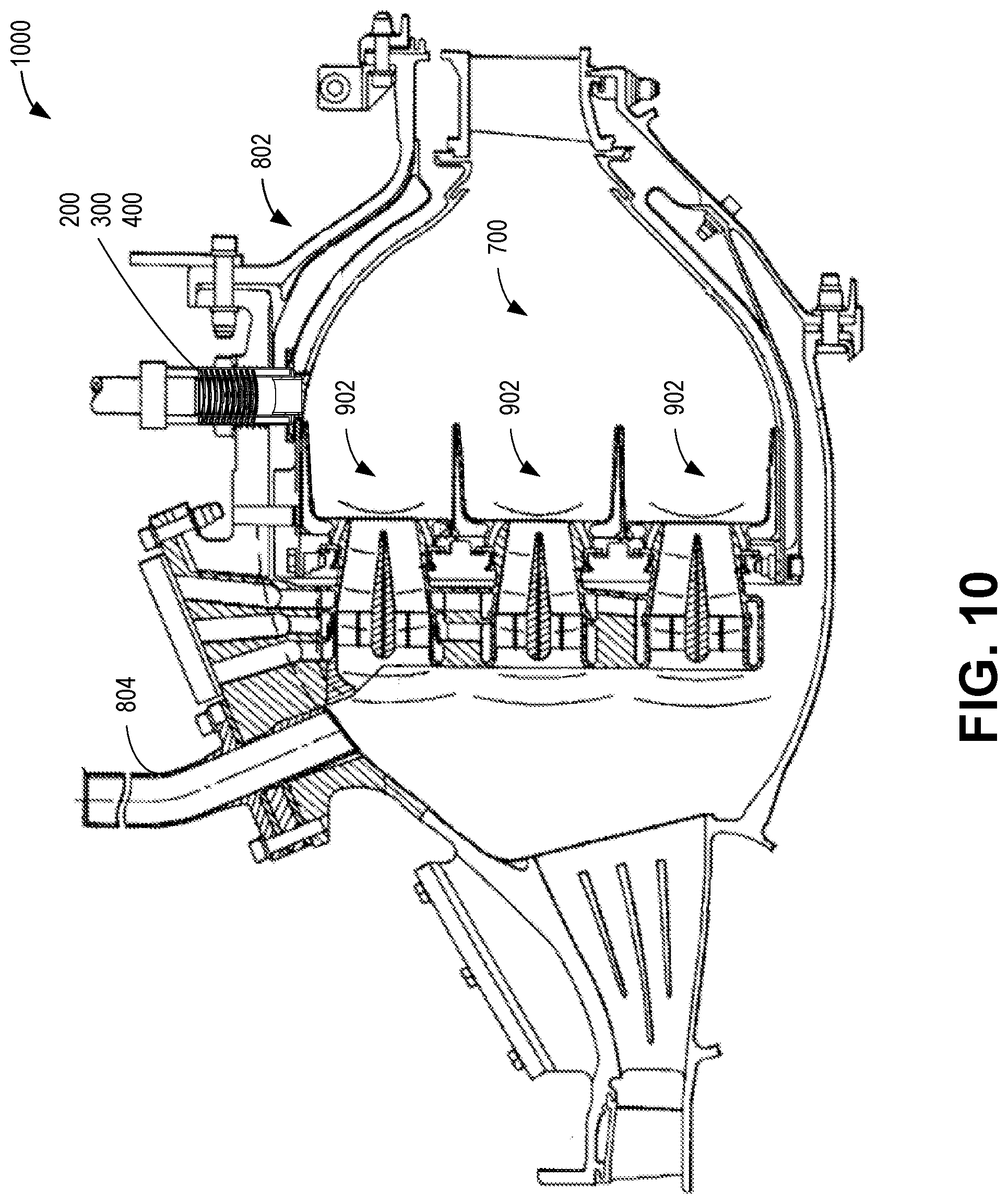 Patent US12134986 Figure 10 – Acoustic damping device