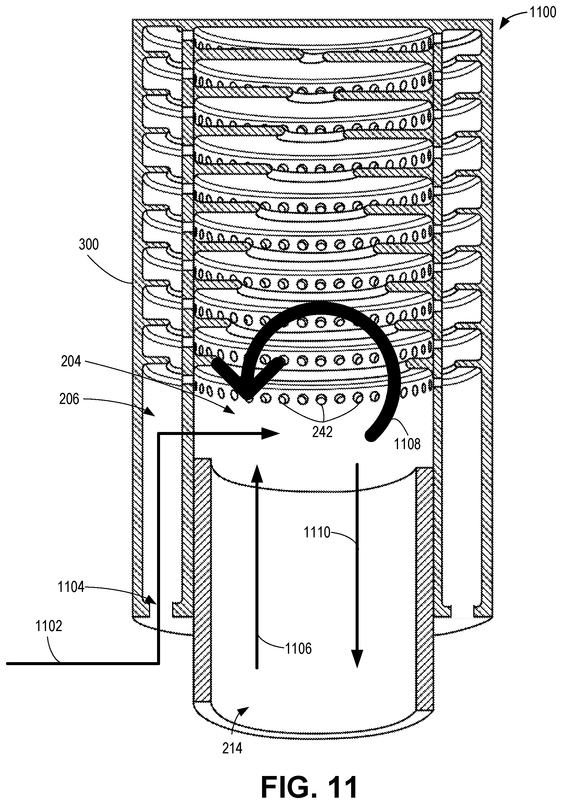 Patent US12134986 Figure 11 – Acoustic damping device