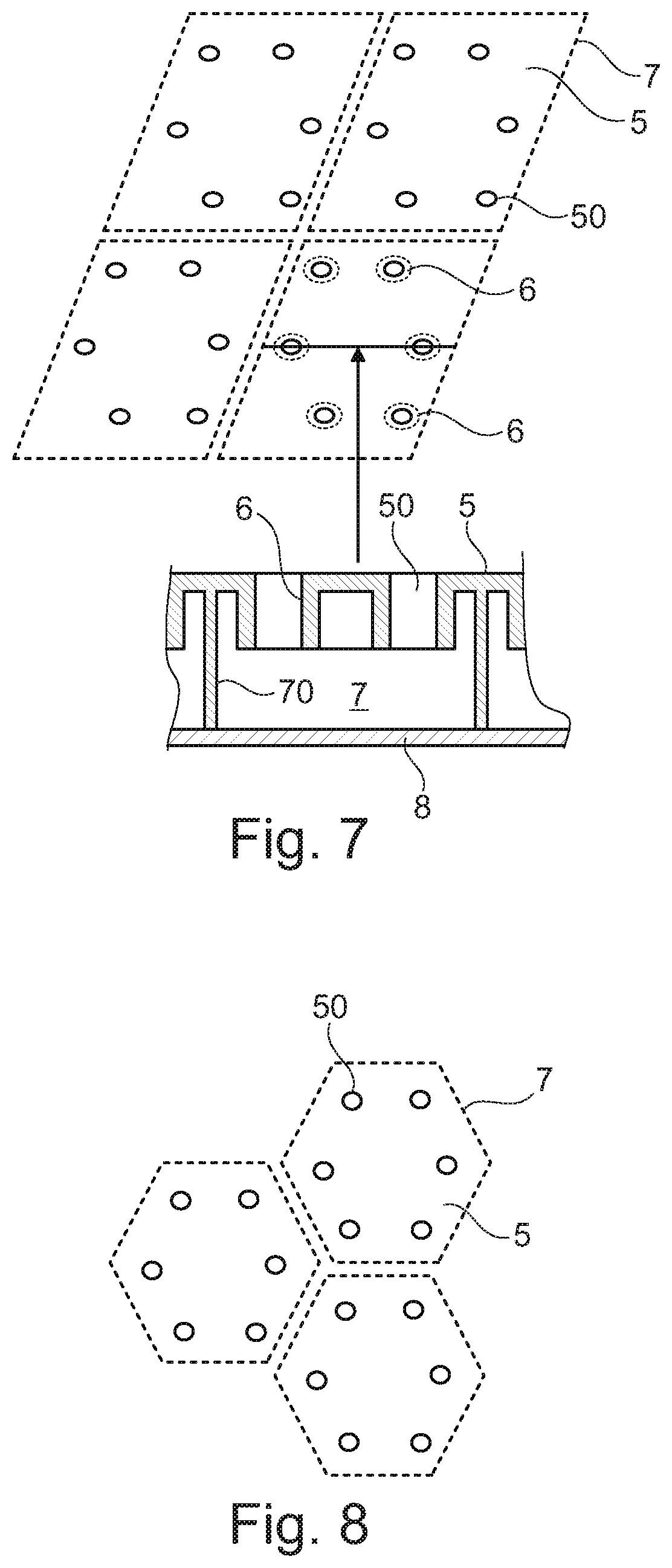 Patent US12134996 Figure 4 – Acoustic liner and gas turbine engine with such acoustic liner