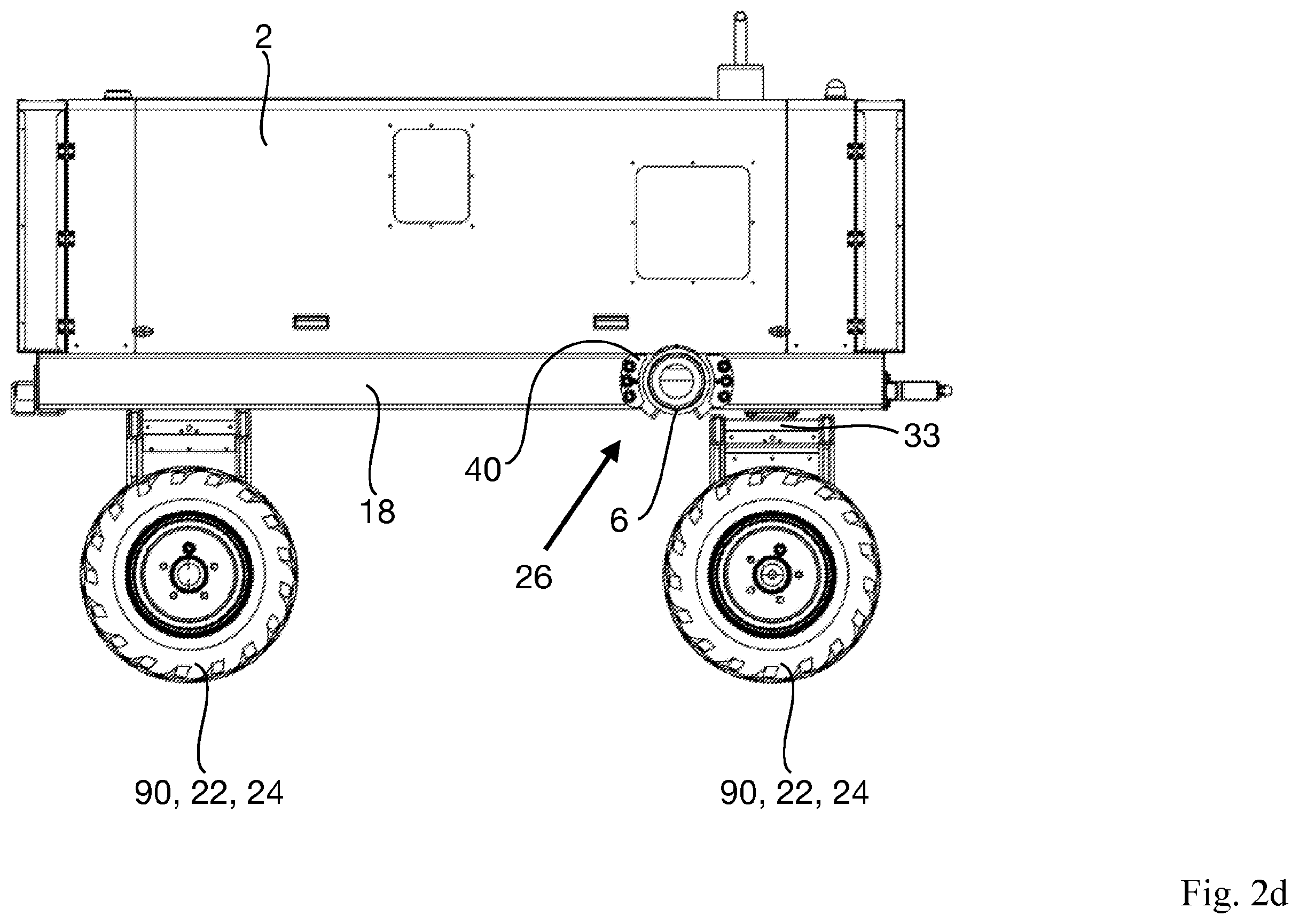 Patent US12137623 Figure 5 – Agricultural work vehicle