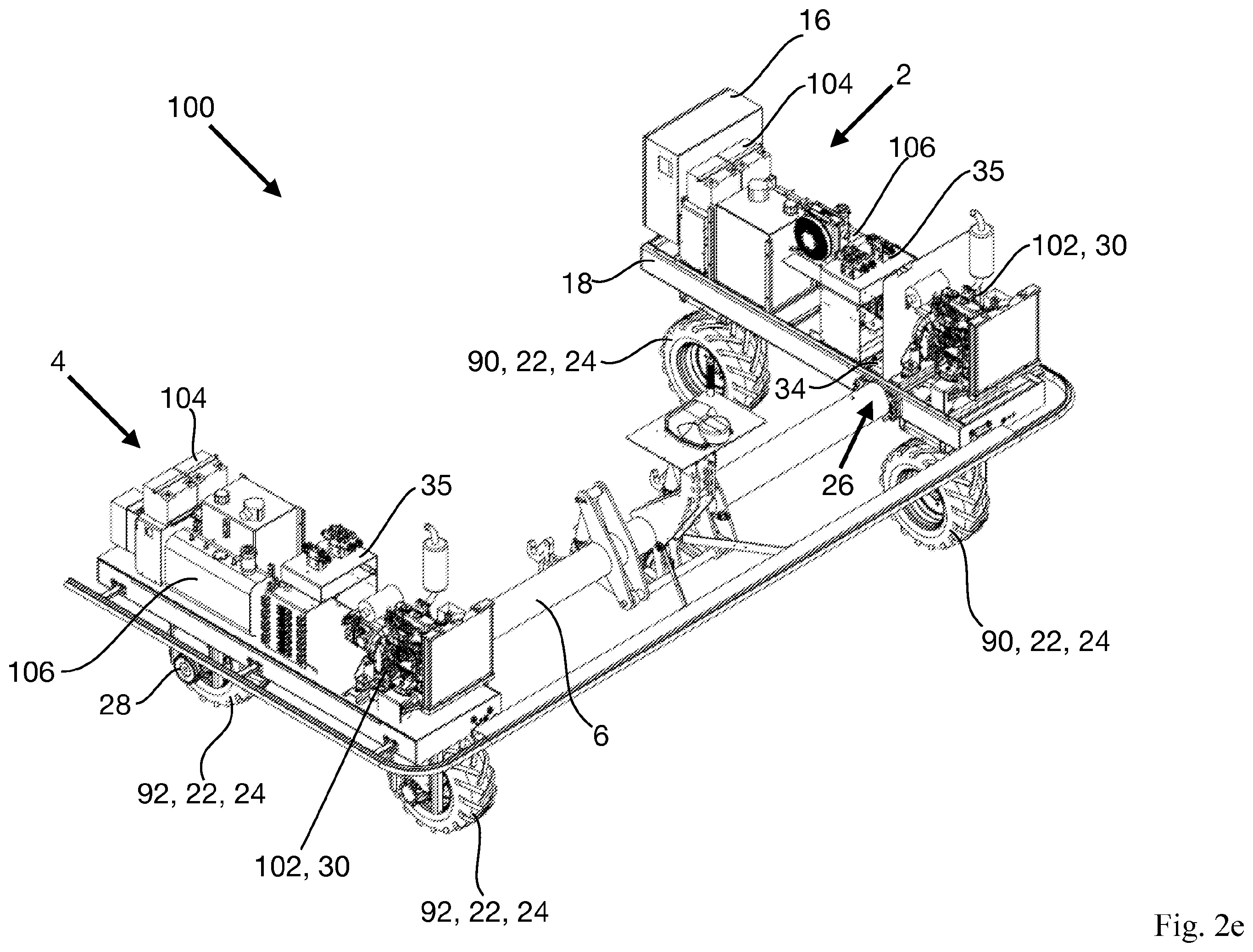 Patent US12137623 Figure 6 – Agricultural work vehicle