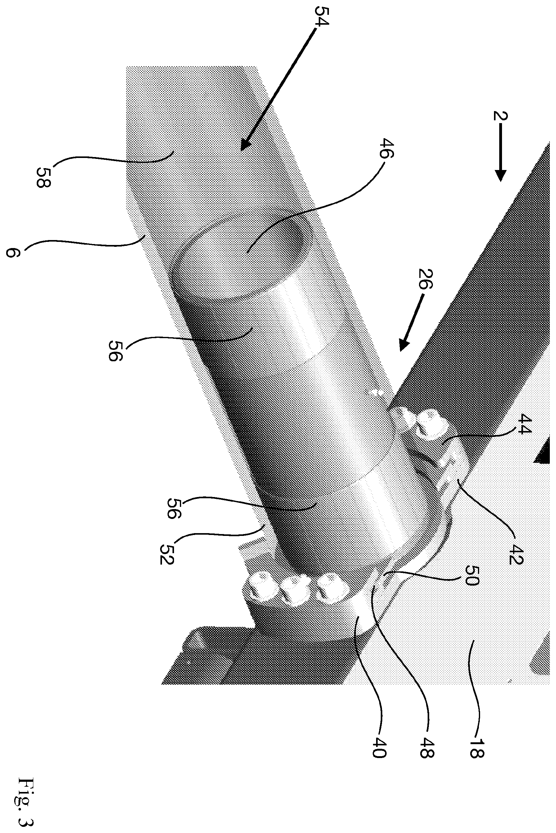 Patent US12137623 Figure 7 – Agricultural work vehicle