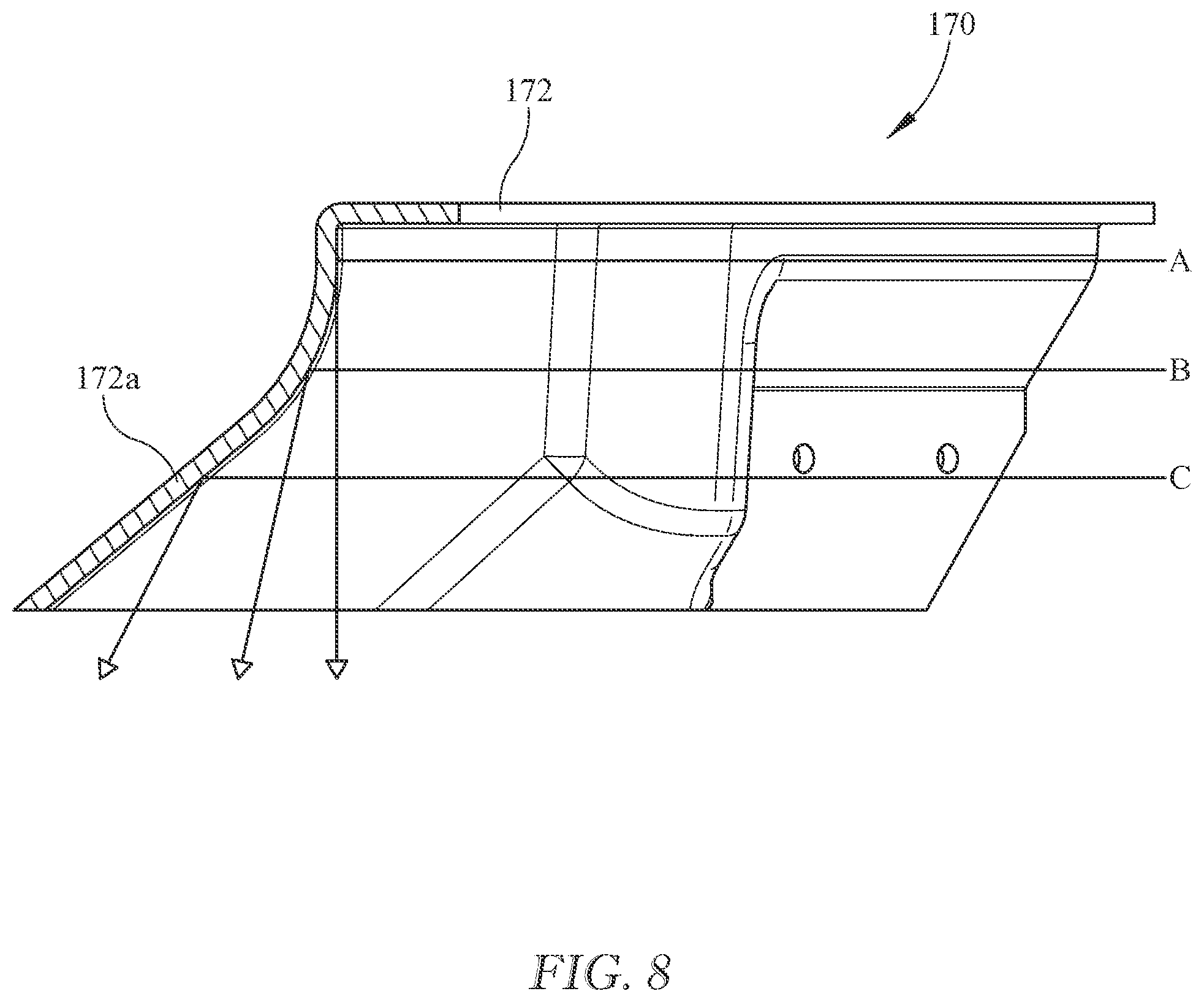 Patent US12137627 Figure 9 – Adjustable deflector assembly for a broadcast spreader