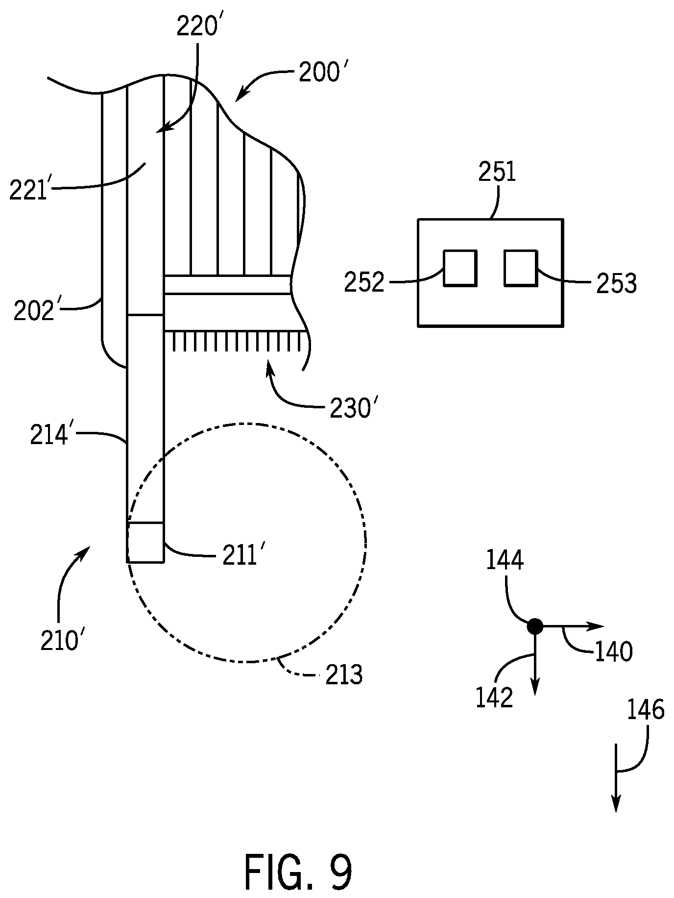 Patent US12137630 Figure 7 – Sensor assembly for an agricultural header