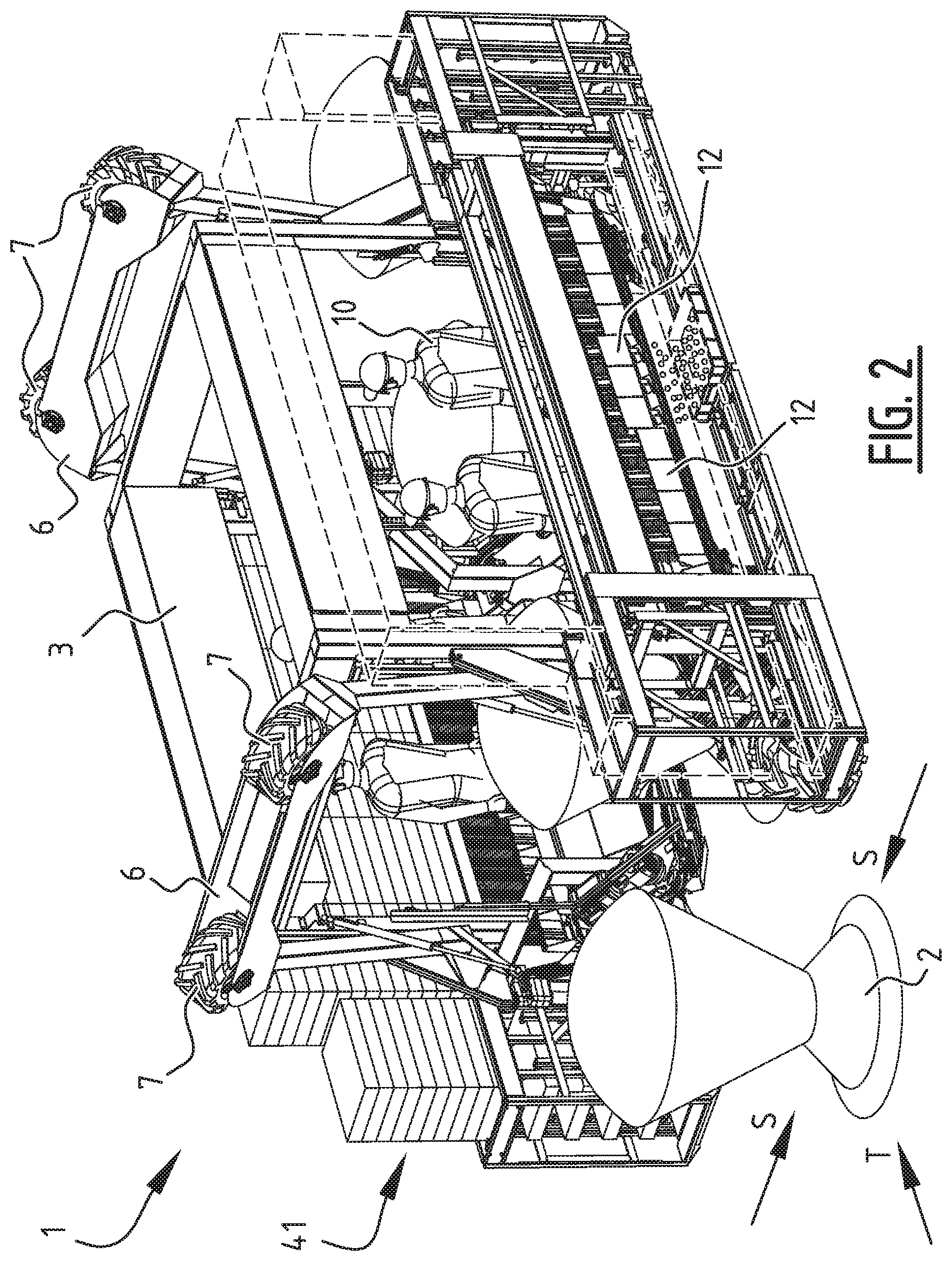 Patent US12137633 Figure 2 – Harvesting device and method for harvesting fruit hanging from a plant