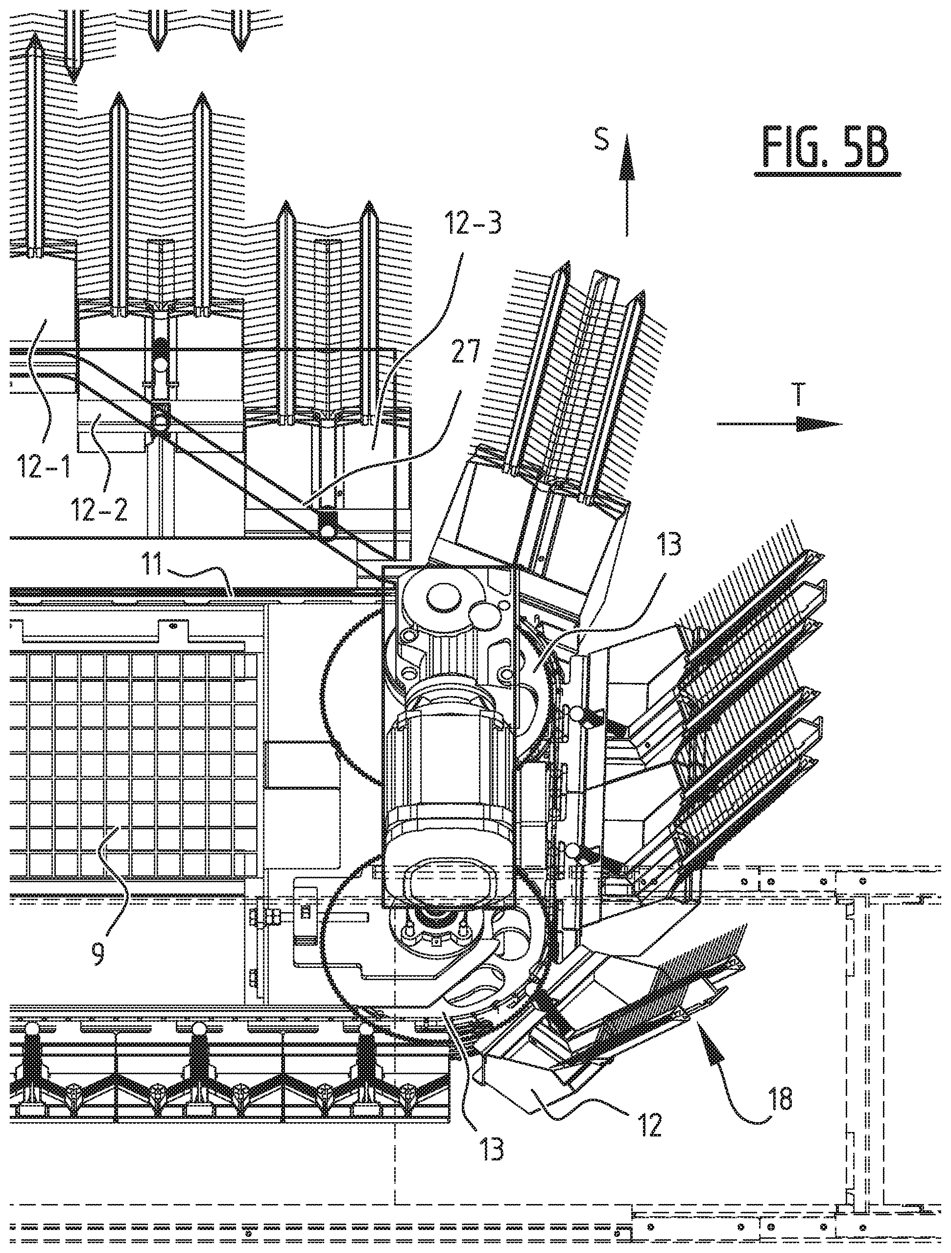 Patent US12137633 Figure 6 – Harvesting device and method for harvesting fruit hanging from a plant