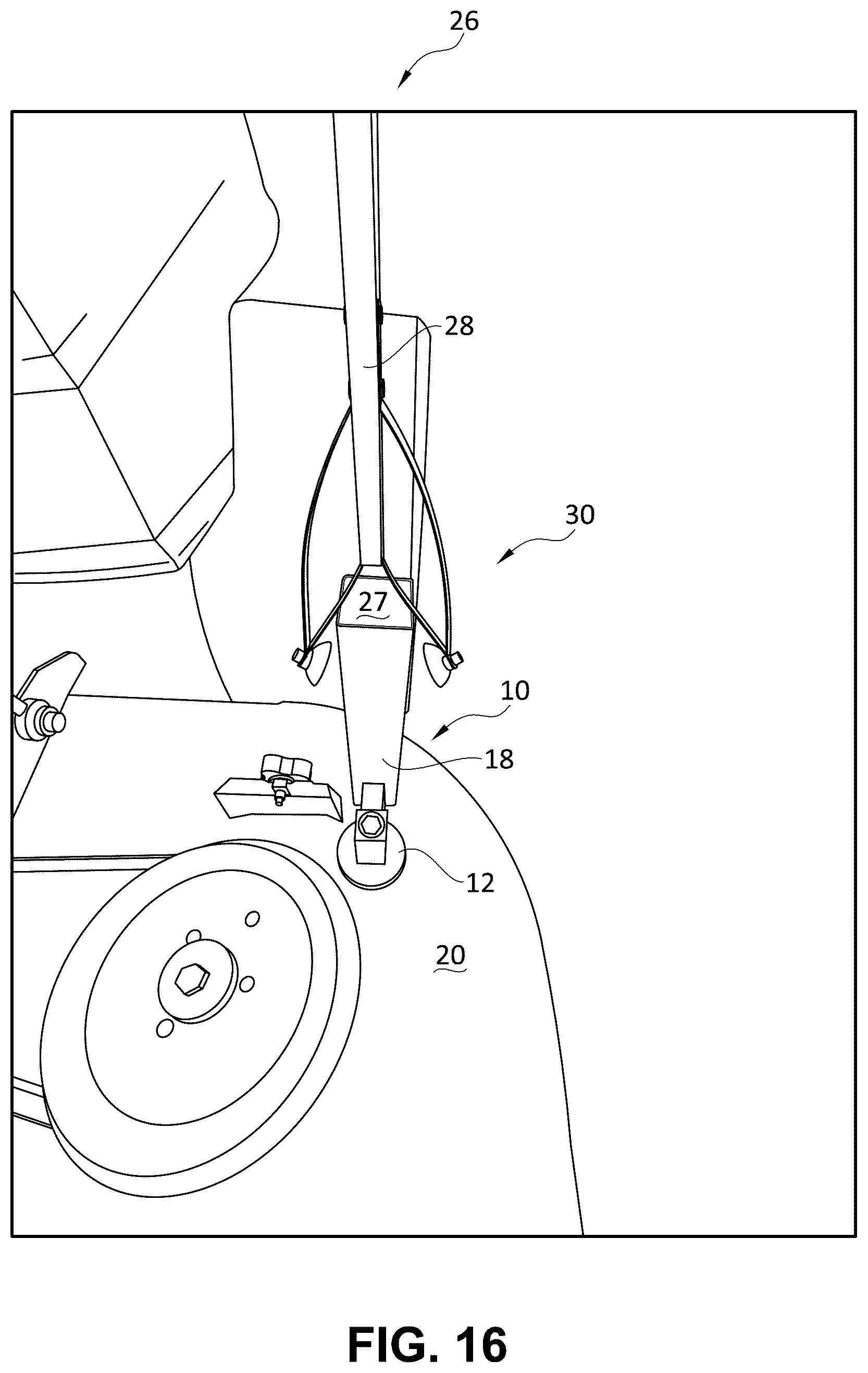 Patent US12137635 Figure 16 – Lawnmower tool receiver apparatus and methods