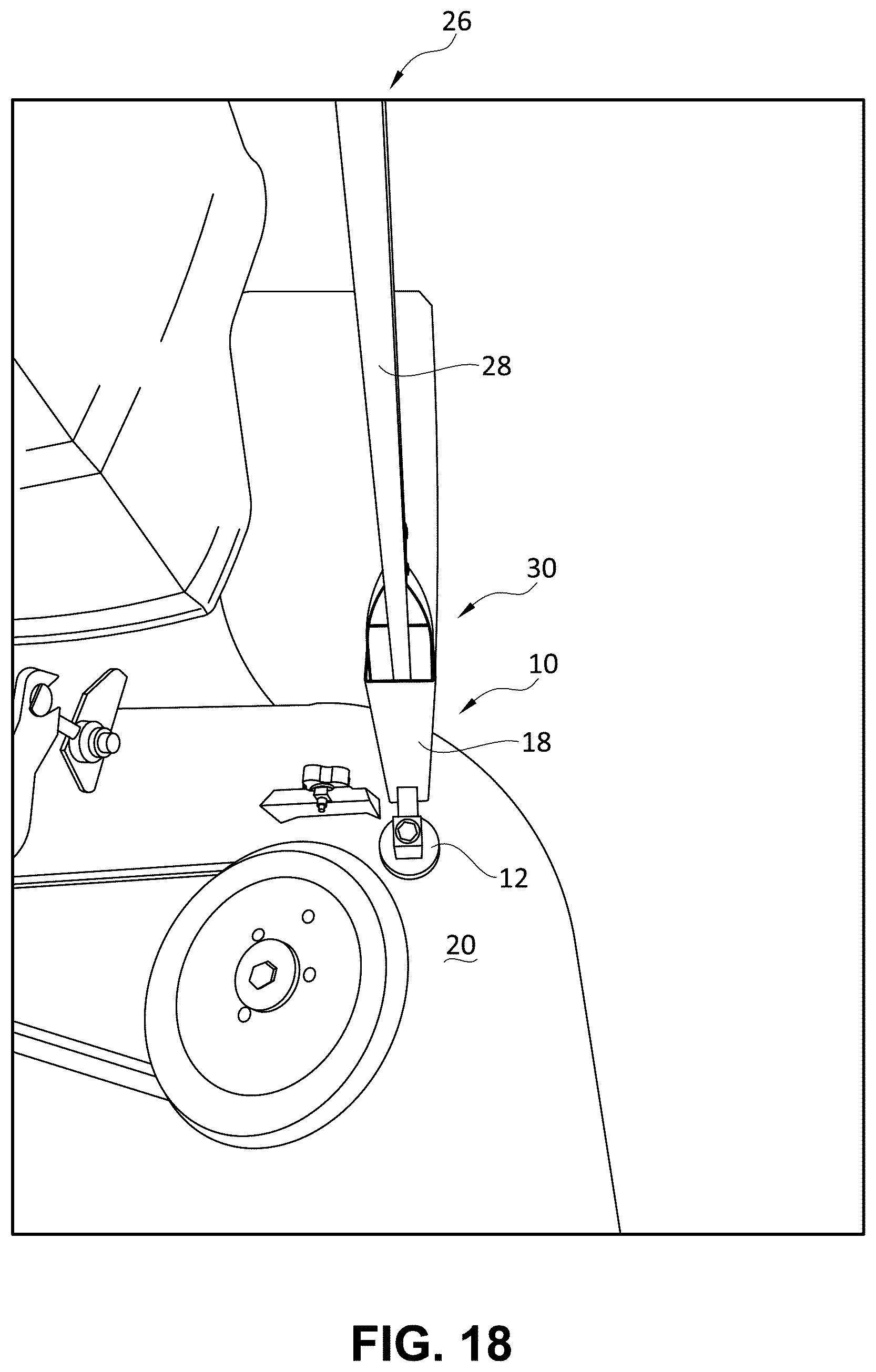 Patent US12137635 Figure 18 – Lawnmower tool receiver apparatus and methods