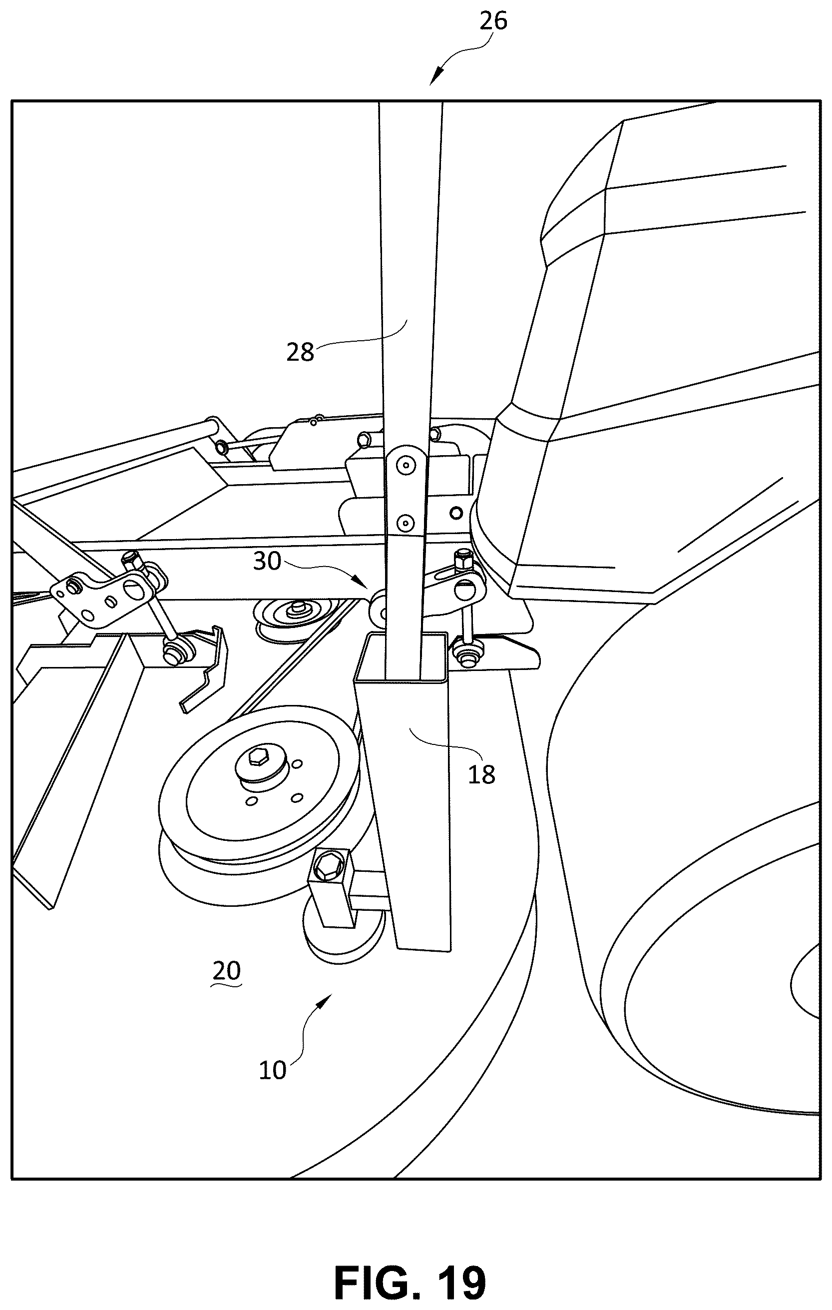 Patent US12137635 Figure 19 – Lawnmower tool receiver apparatus and methods