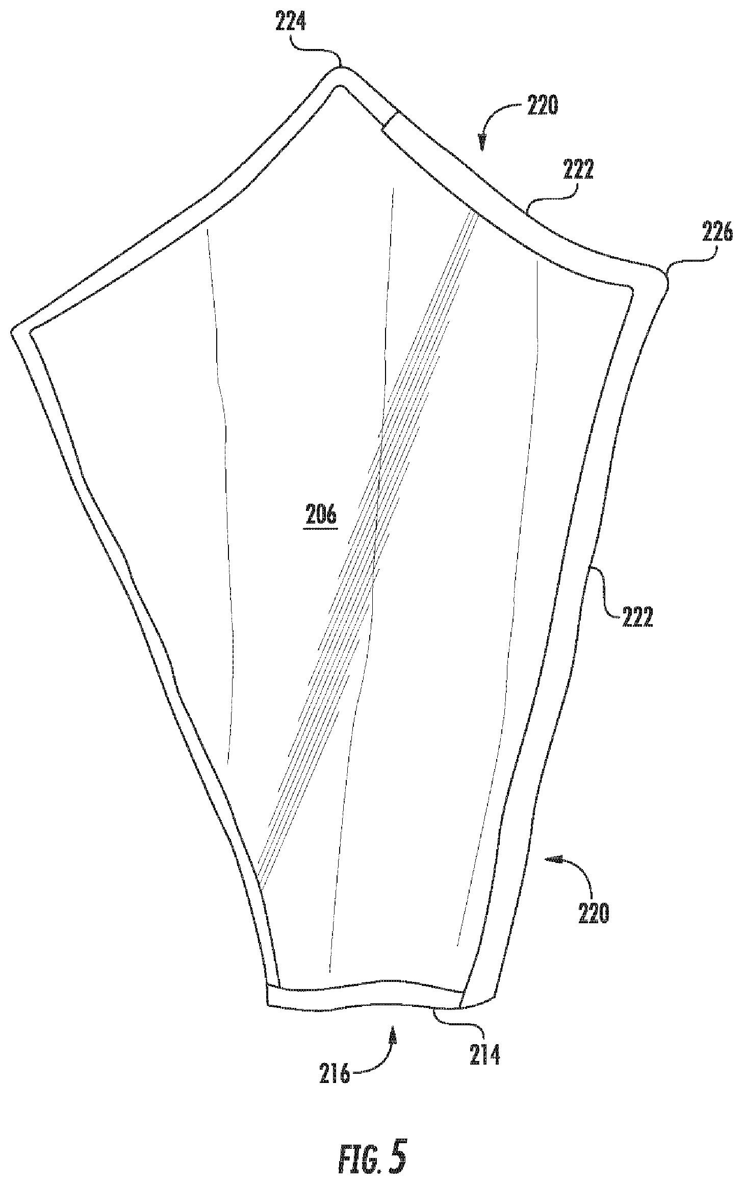 Patent US12137638 Figure 5 – Plant cover device with upper end and lower tubular end and related methods