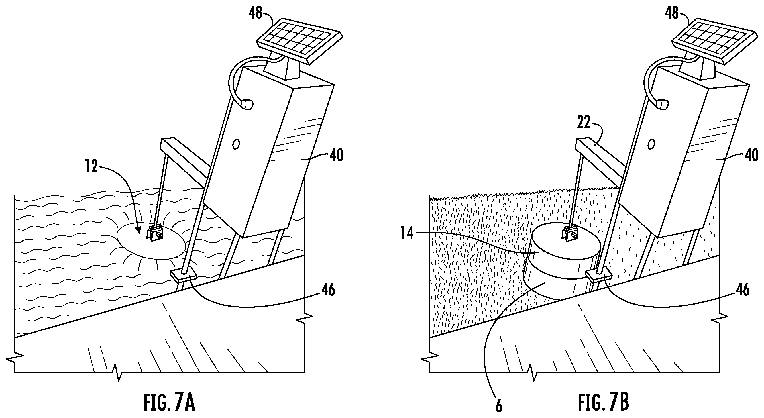 Patent US12137640 Figure 7 – Sustainable residential yard flood irrigation valve system with controller