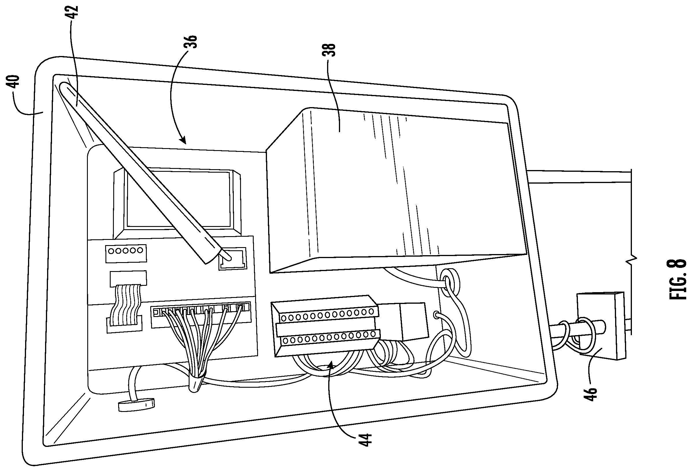 Patent US12137640 Figure 8 – Sustainable residential yard flood irrigation valve system with controller