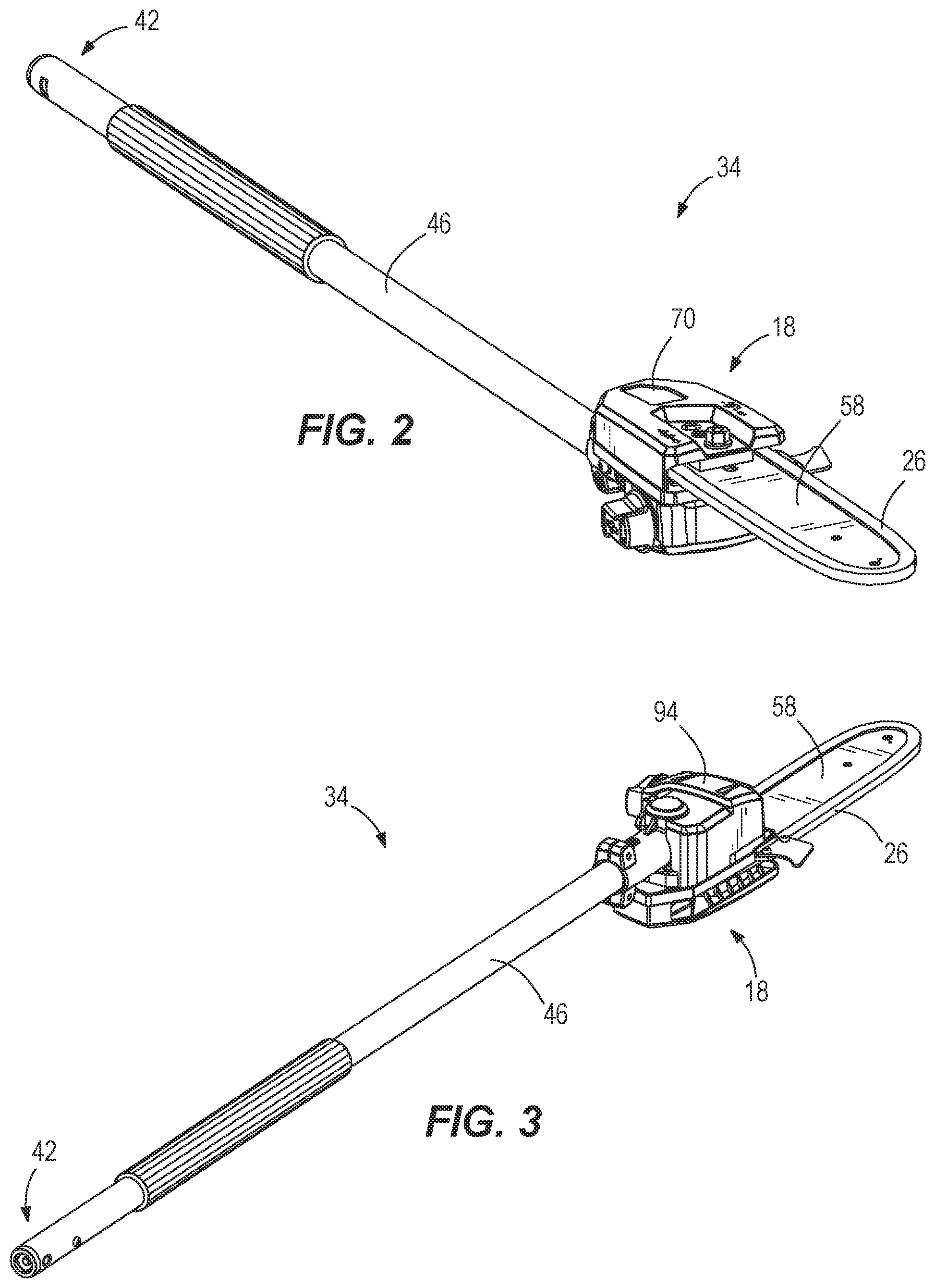 Patent US12137641 Figure 2 – Pole saw