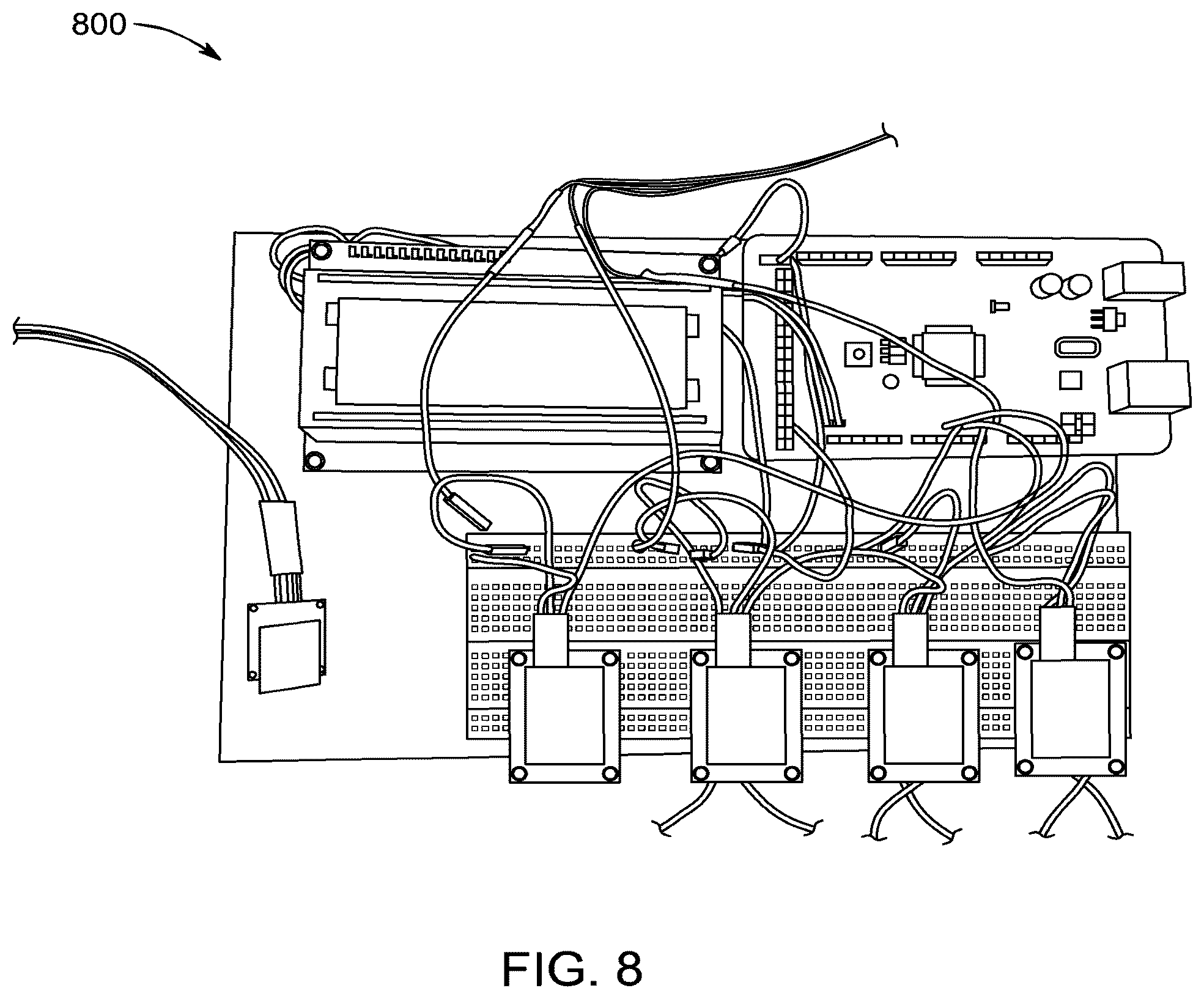 Patent US12137643 Figure 8 – Vertical farming apparatus