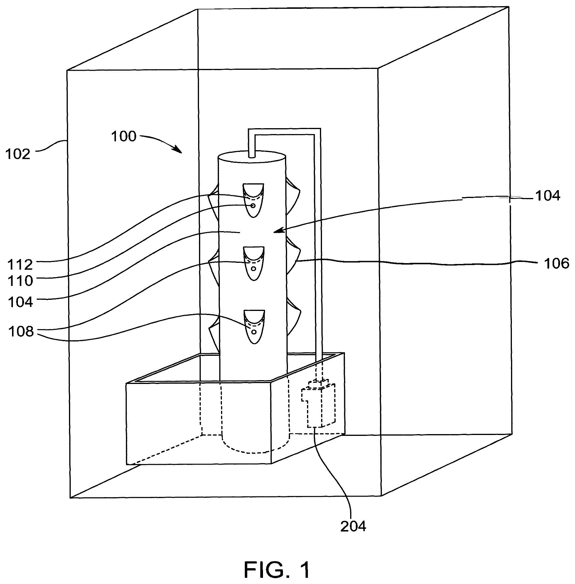 Patent US12137645 Figure 1 – High density farming method
