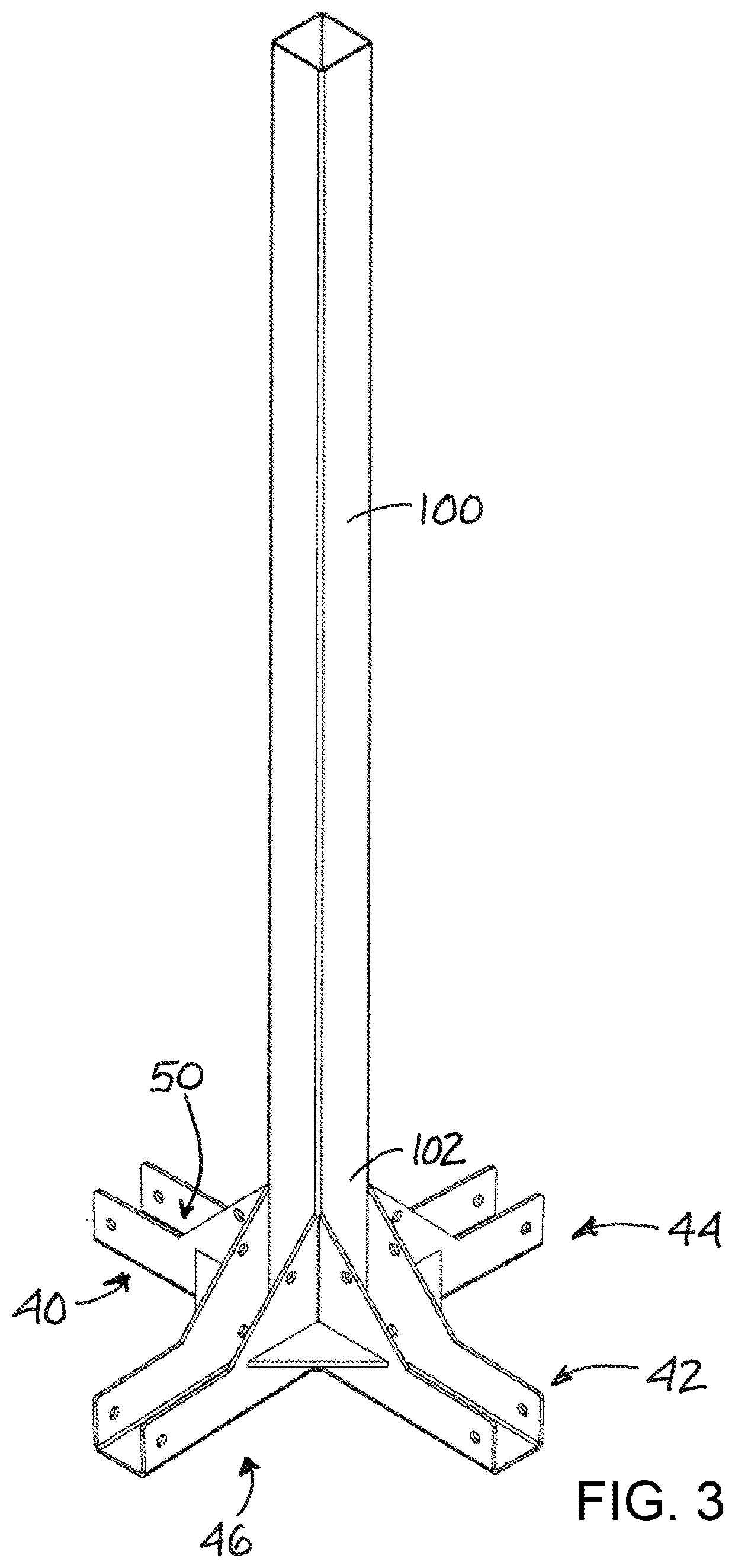 Patent US12137669 Figure 3 – Livestock oiling apparatus with highly compact configuration