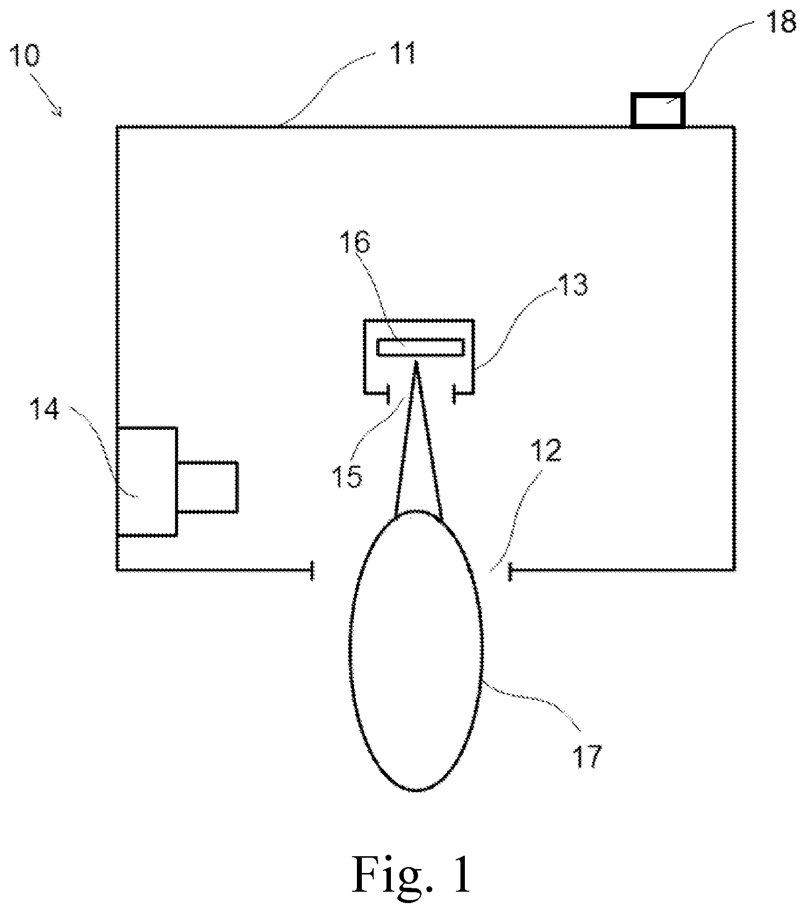 Patent US12137671 — System for measuring body temperature in poultry — Figure 1
