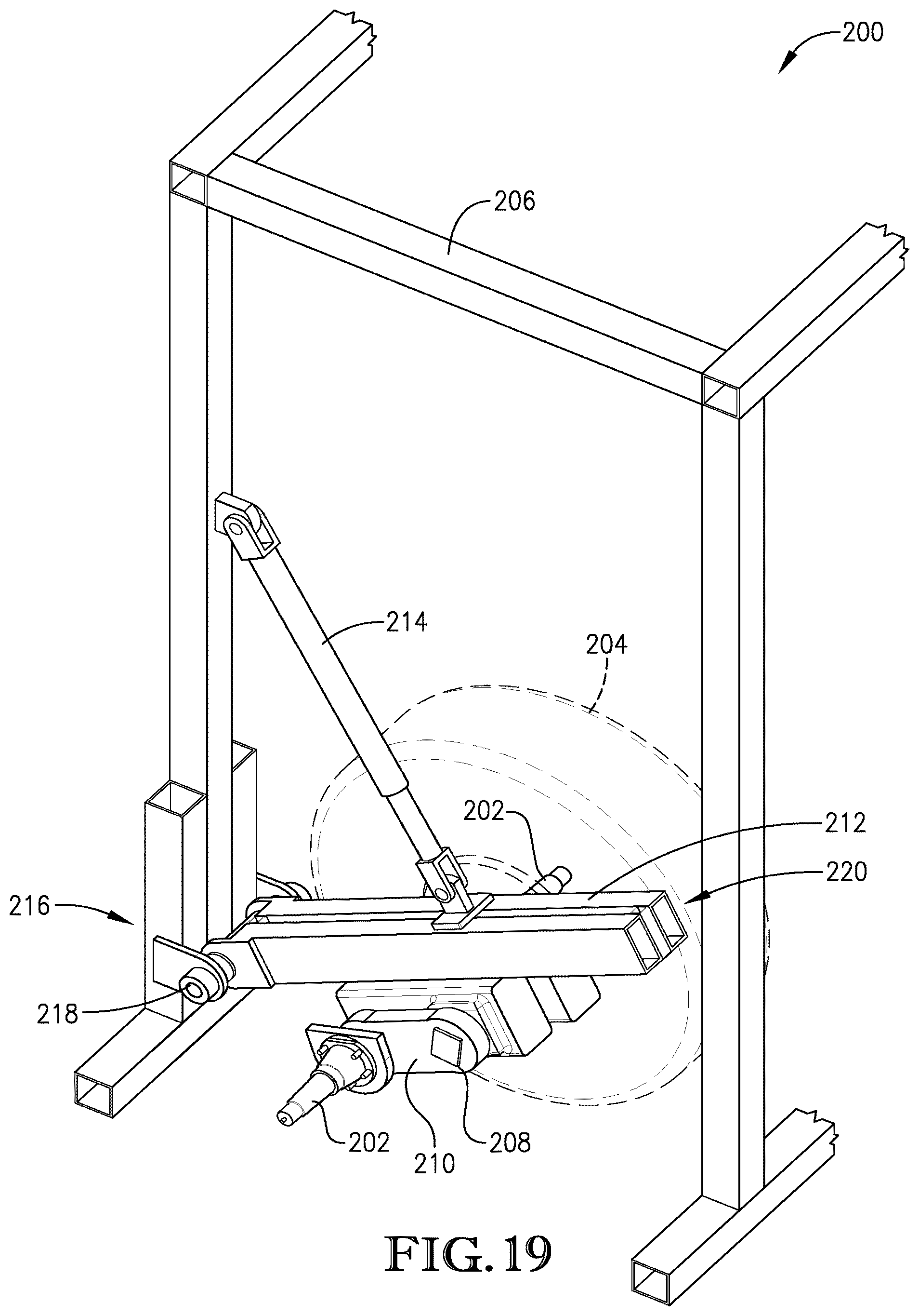 Patent US12137672 Figure 18 – Frame for portable panel assembly