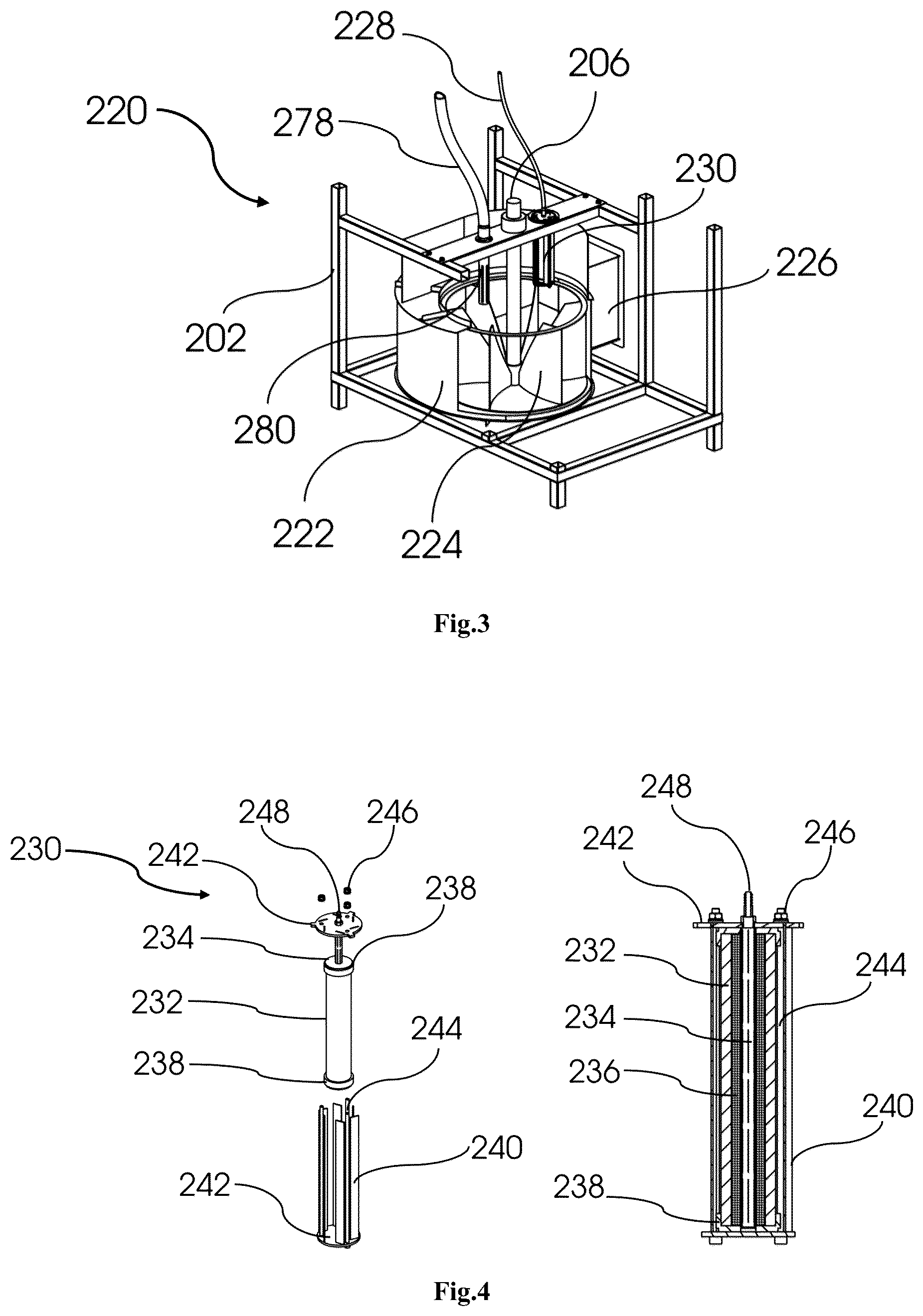 Patent US12137673 Figure 3 – Multi-function device used for intensive shrimp farming and intensive shrimp farming system using this device