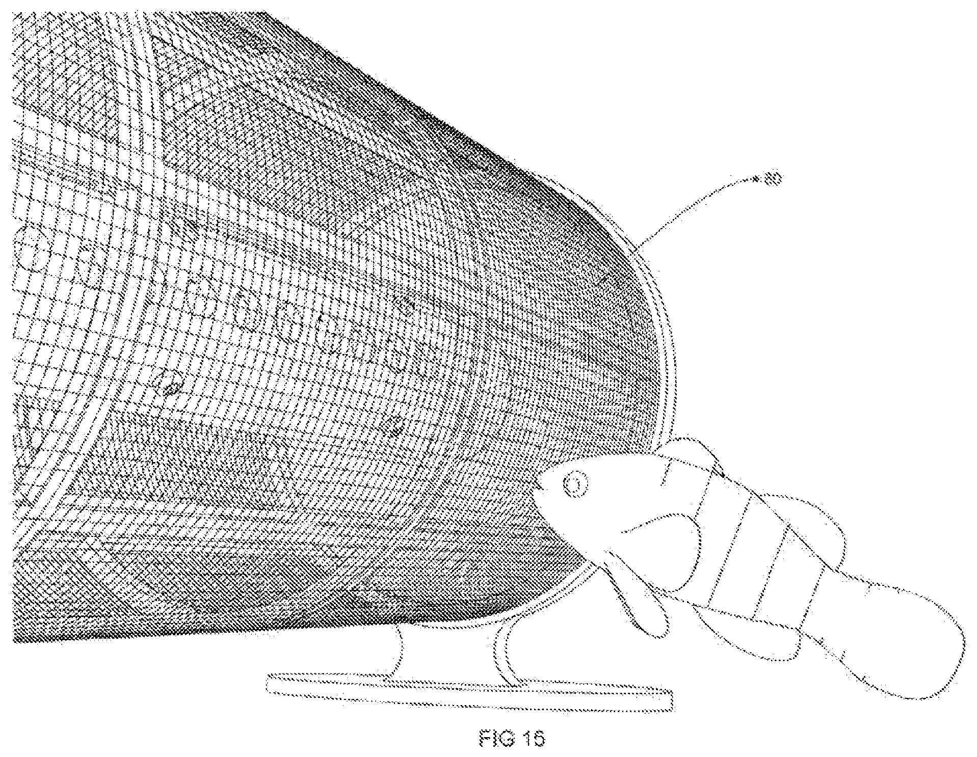 Patent US12137676 Figure 15 – Self-cleaning pre-filter for a water circulation pump