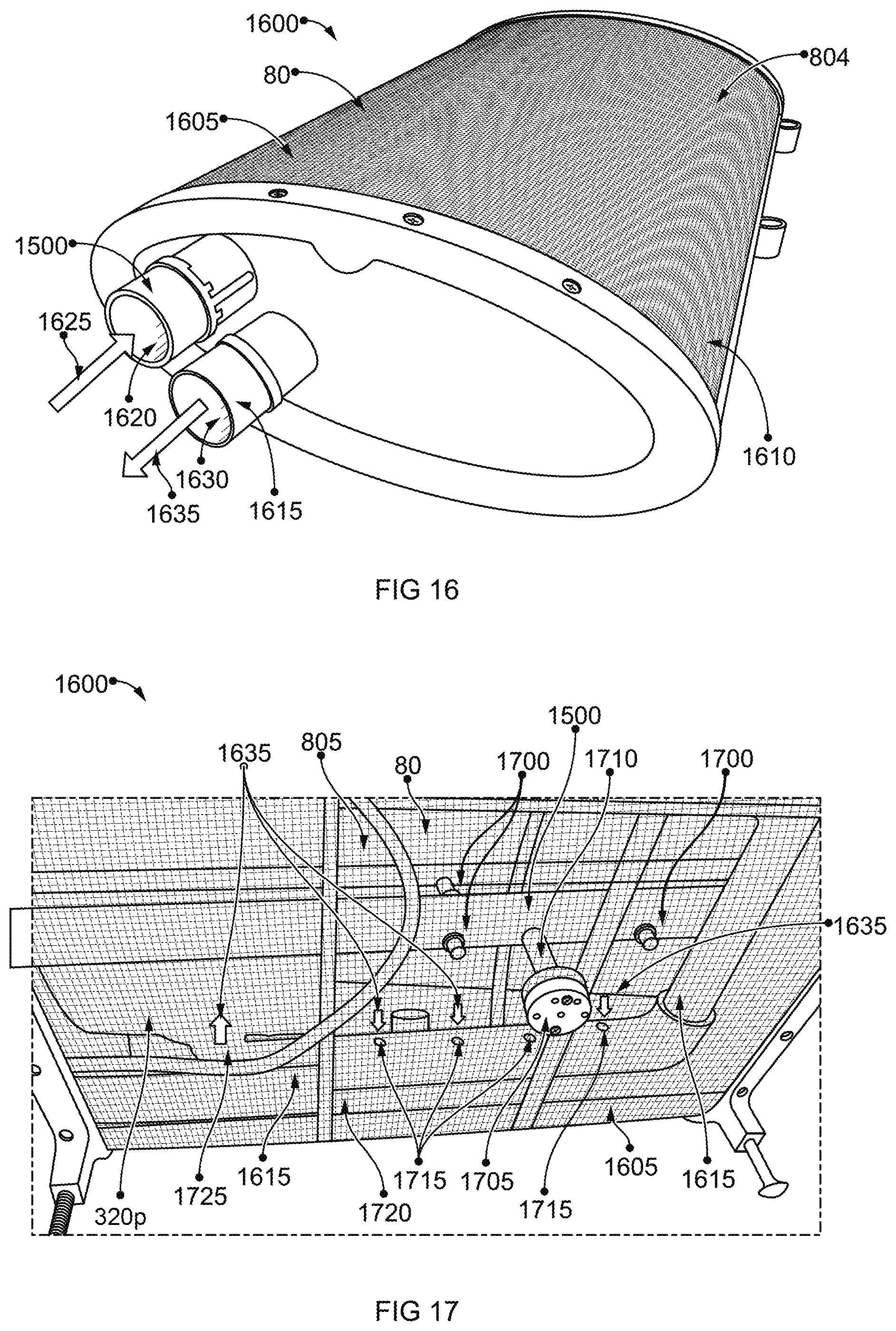 Patent US12137676 Figure 16 – Self-cleaning pre-filter for a water circulation pump