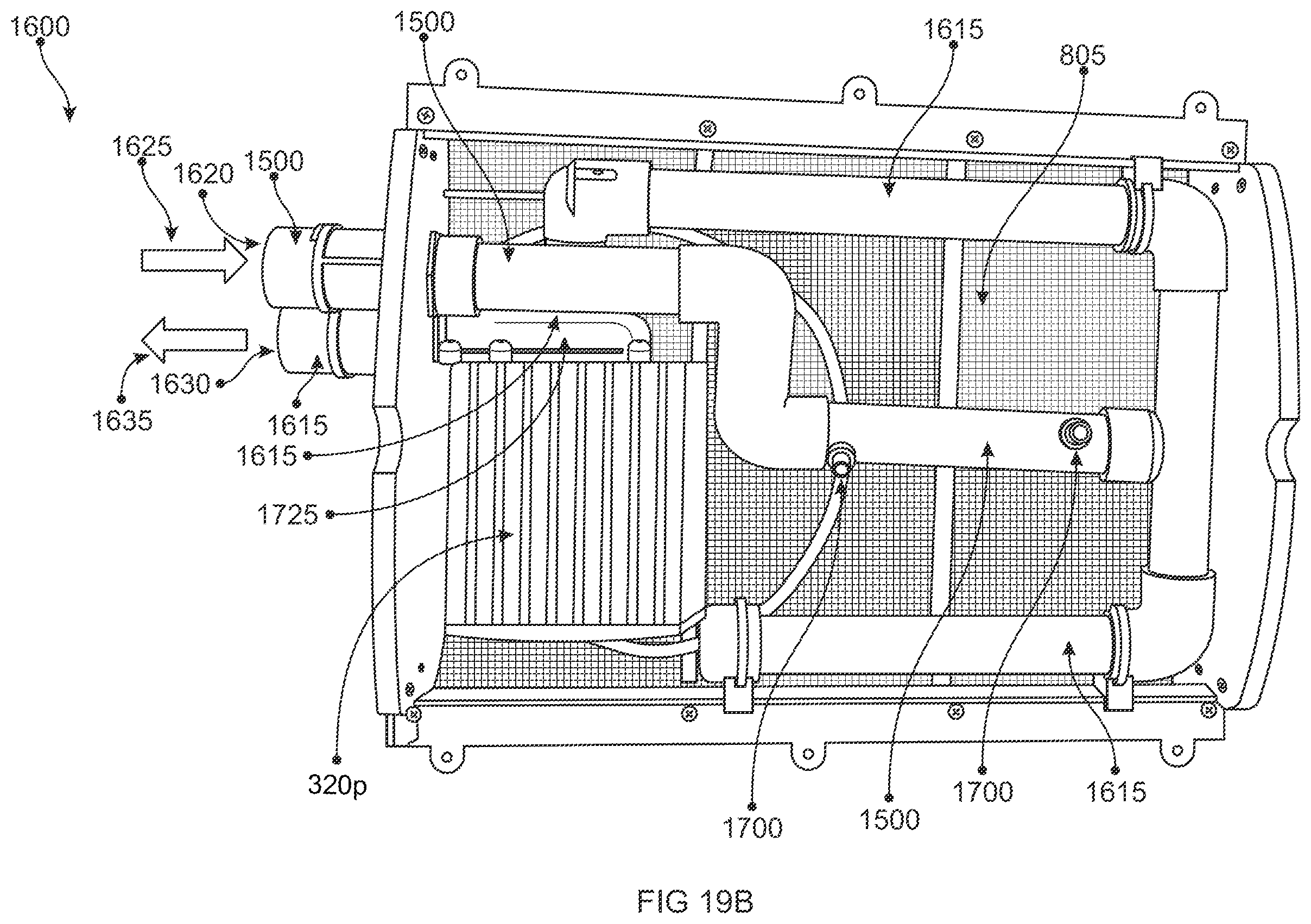 Patent US12137676 Figure 18 – Self-cleaning pre-filter for a water circulation pump