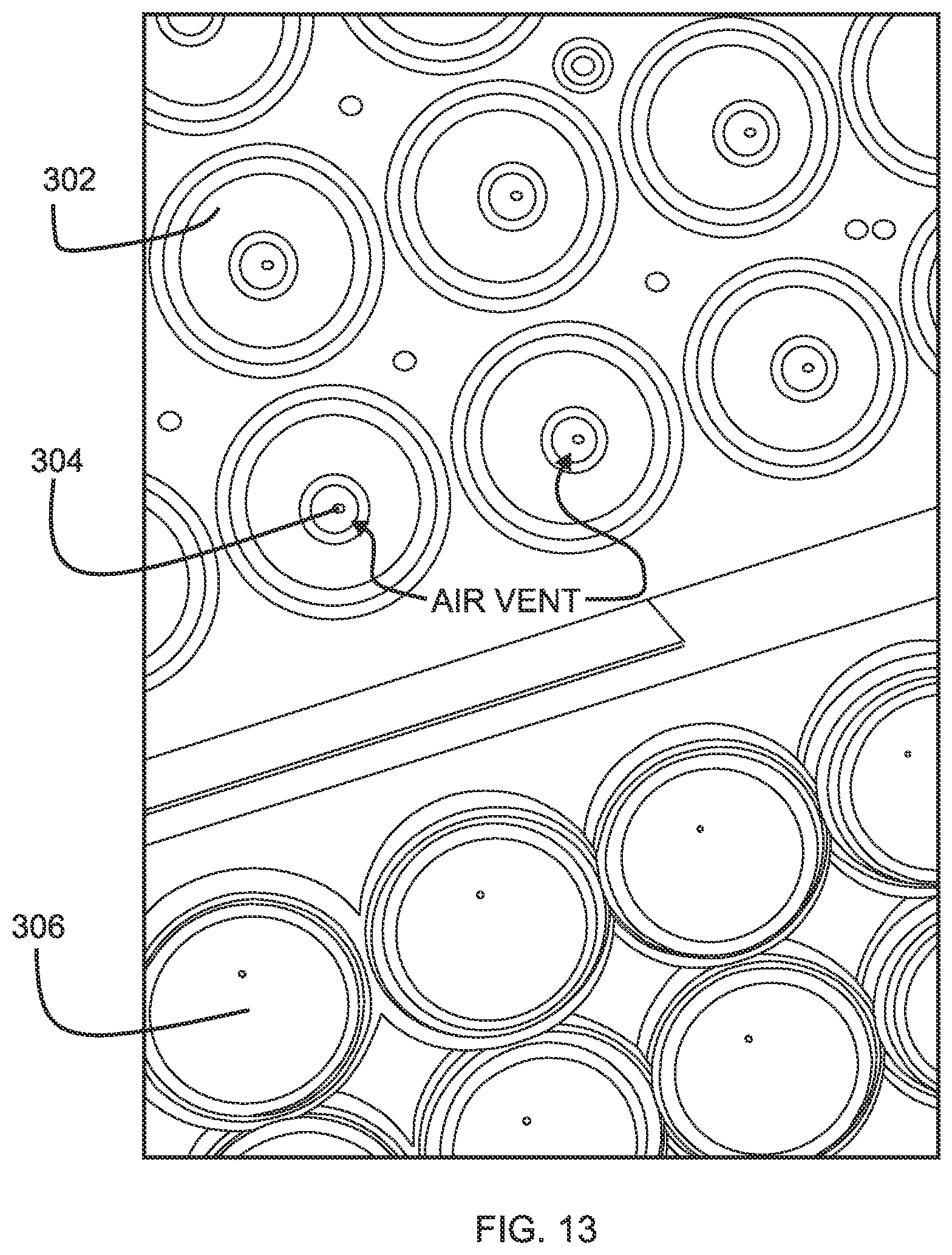 Patent US12137678 Figure 15 – Indicator with internal attachment mechanism