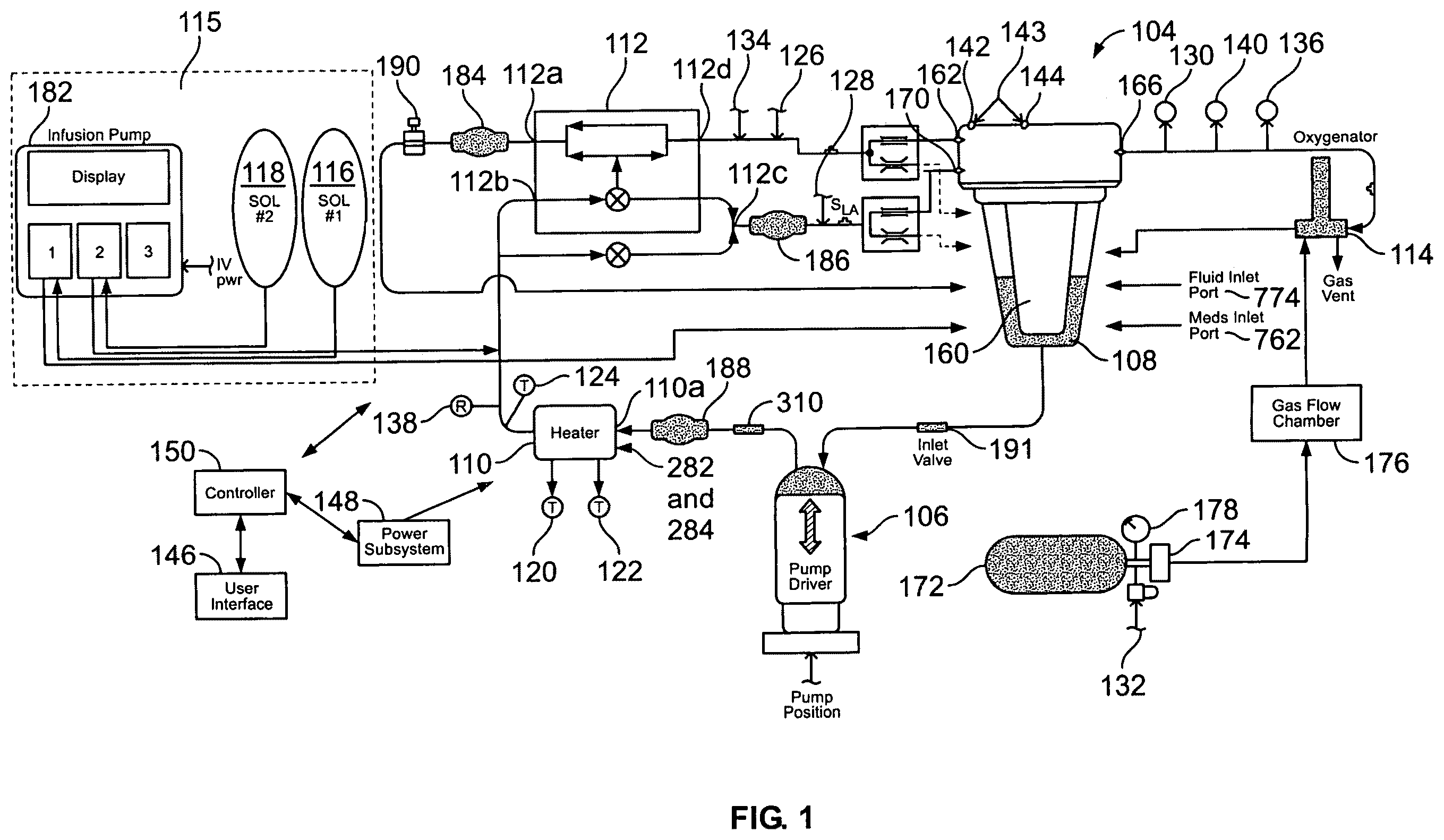 Patent US12137683 Figure 1 – Systems and methods for ex-vivo organ care